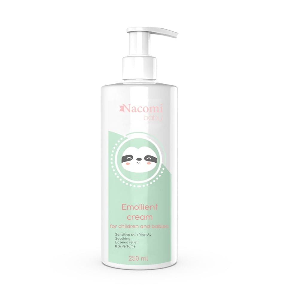 

Nacomi Baby Emollient Cream emolientowa emulsja natłuszczająco-nawilżająca dla dzieci z AZS 250ml