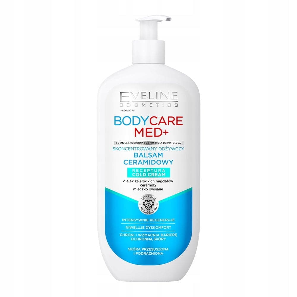 

Eveline Body Care Med+ Skoncentrowany Odżywczy Balsam ceramidowy do skóry przesuszonej i podrażnionej 350ml