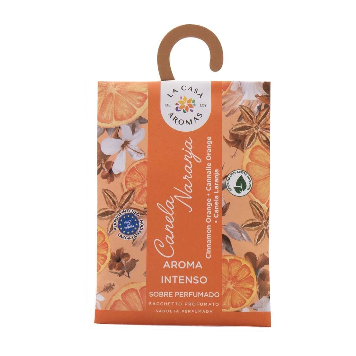 

La Casa de los Aromas Aroma Intenso saszetka zapachowa Cynamon i Pomarańcza 100ml