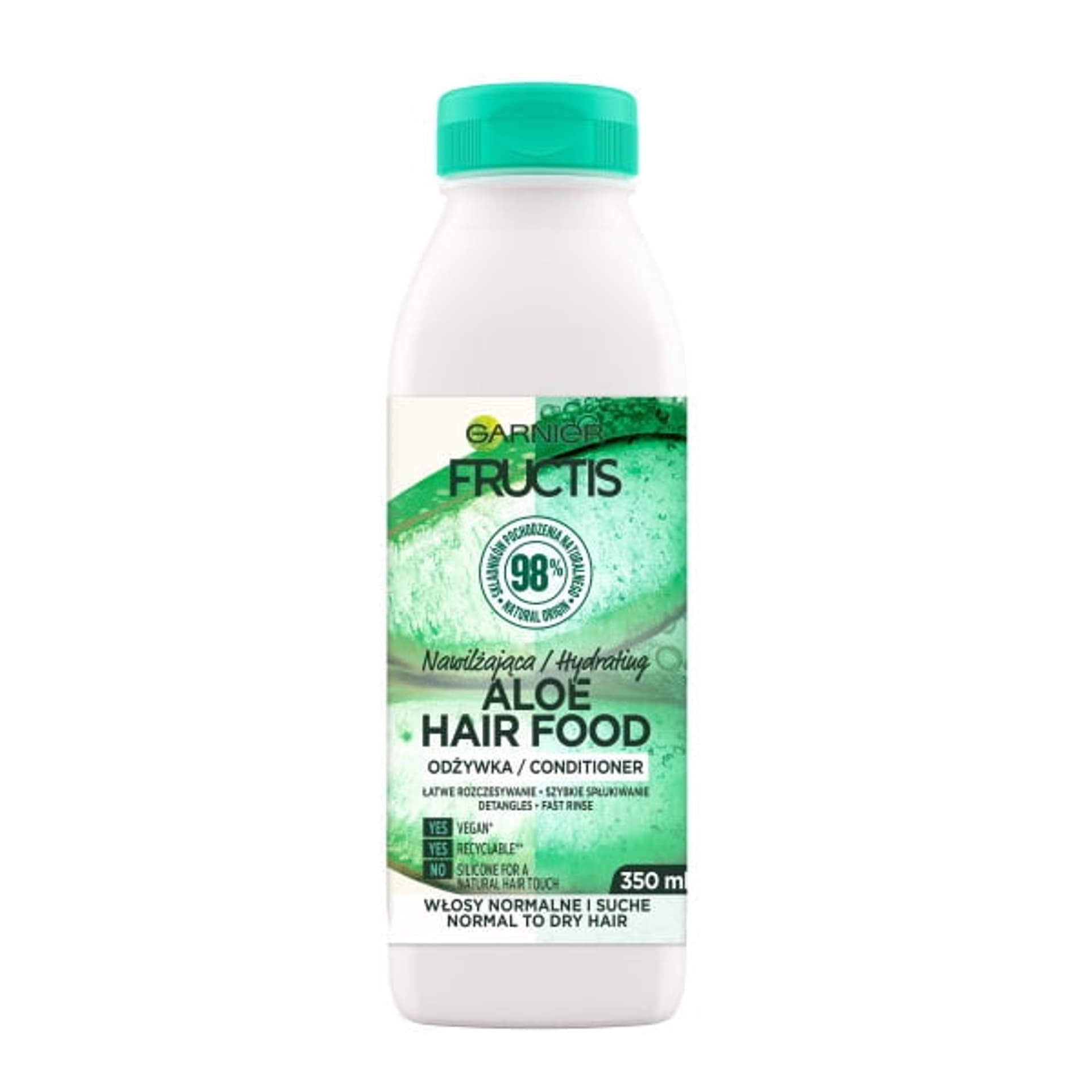 

Fructis Hair Food Aloe Odżywka nawilżająca do włosów normalnych i suchych 350ml