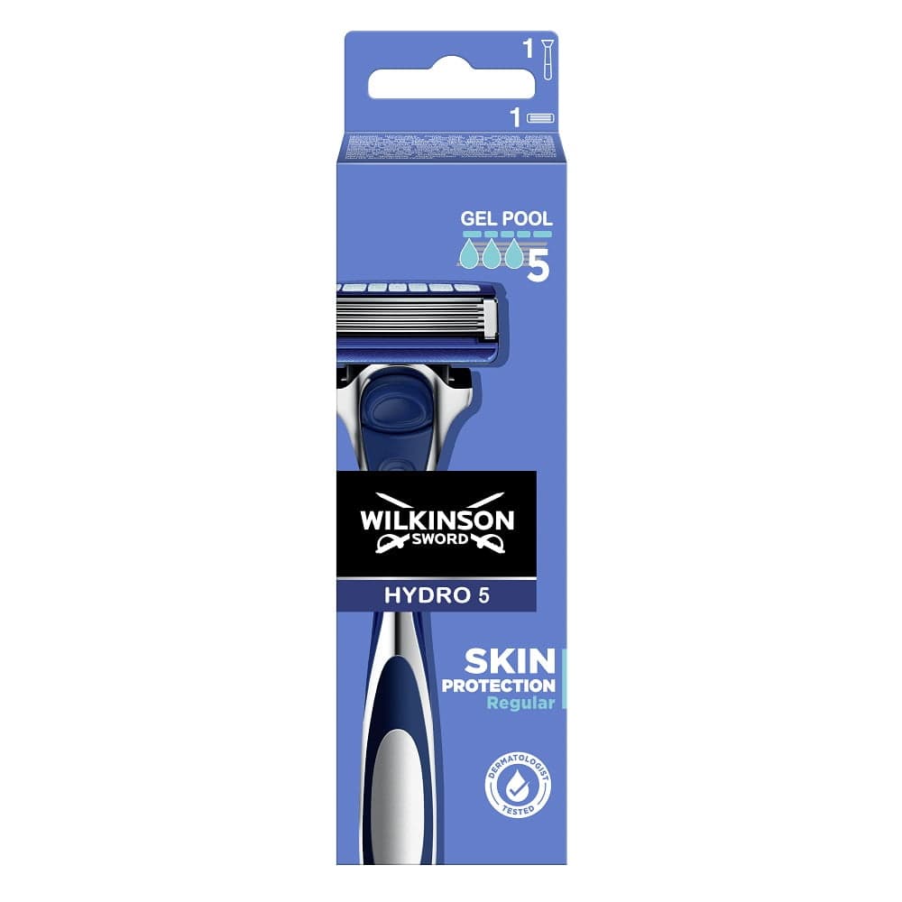 

Wilkinson Hydro 5 Skin Protection Regular maszynka do golenia z wymiennymi ostrzami dla mężczyzn 1szt
