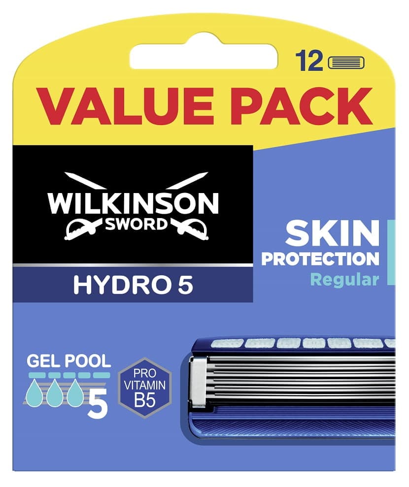 

Wilkinson Hydro 5 Skin Protection Regular zapasowe ostrza do maszynki do golenia dla mężczyzn 12szt