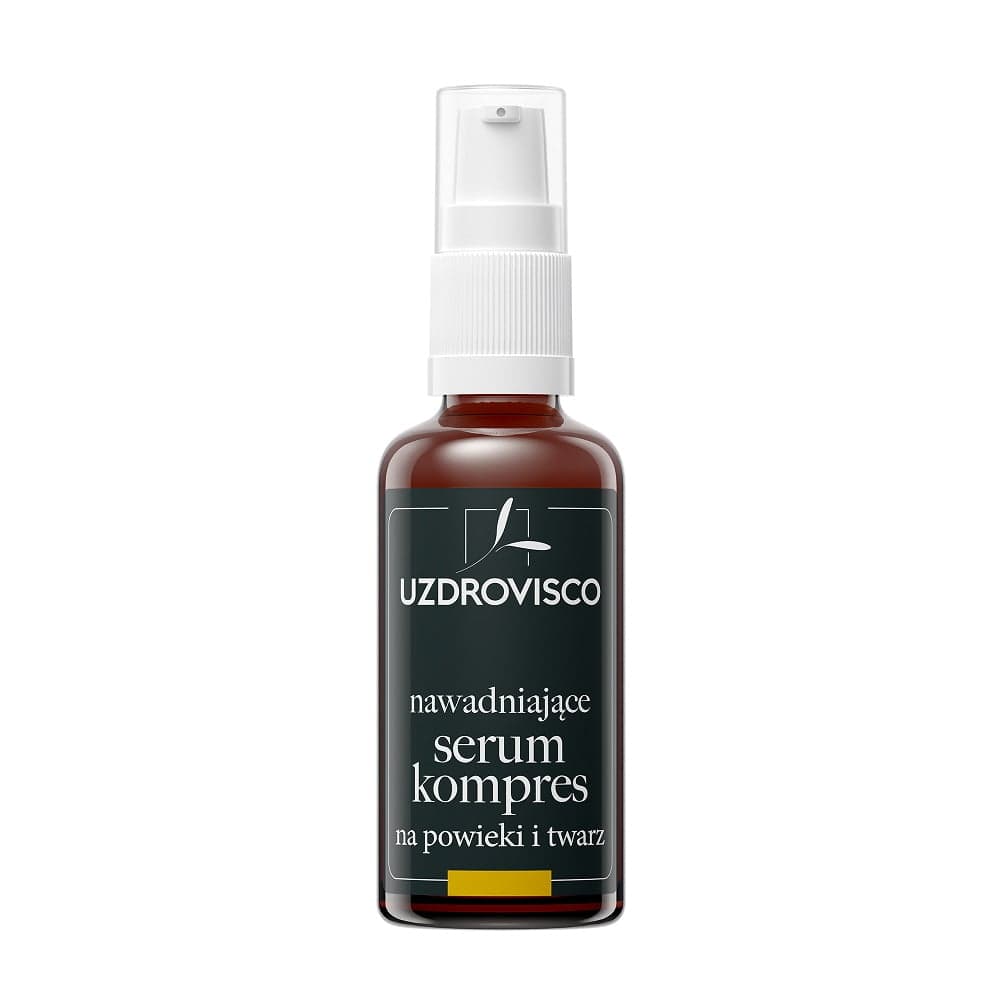 

UZDROVISCO Nawadniające serum kompres 3w1 na powieki i twarz naparowe 50ml