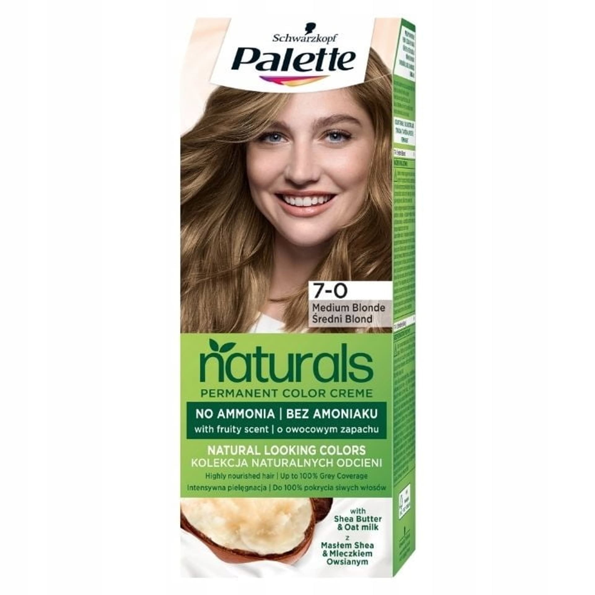 

Palette Permanent Naturals Color Creme farba do włosów trwale koloryzująca 400/ 7-0 Średni Blond