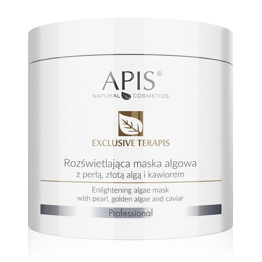 

Apis Exclusive Terapis rozświetlająca maska algowa z perłą złotą algą i kawiorem 200g