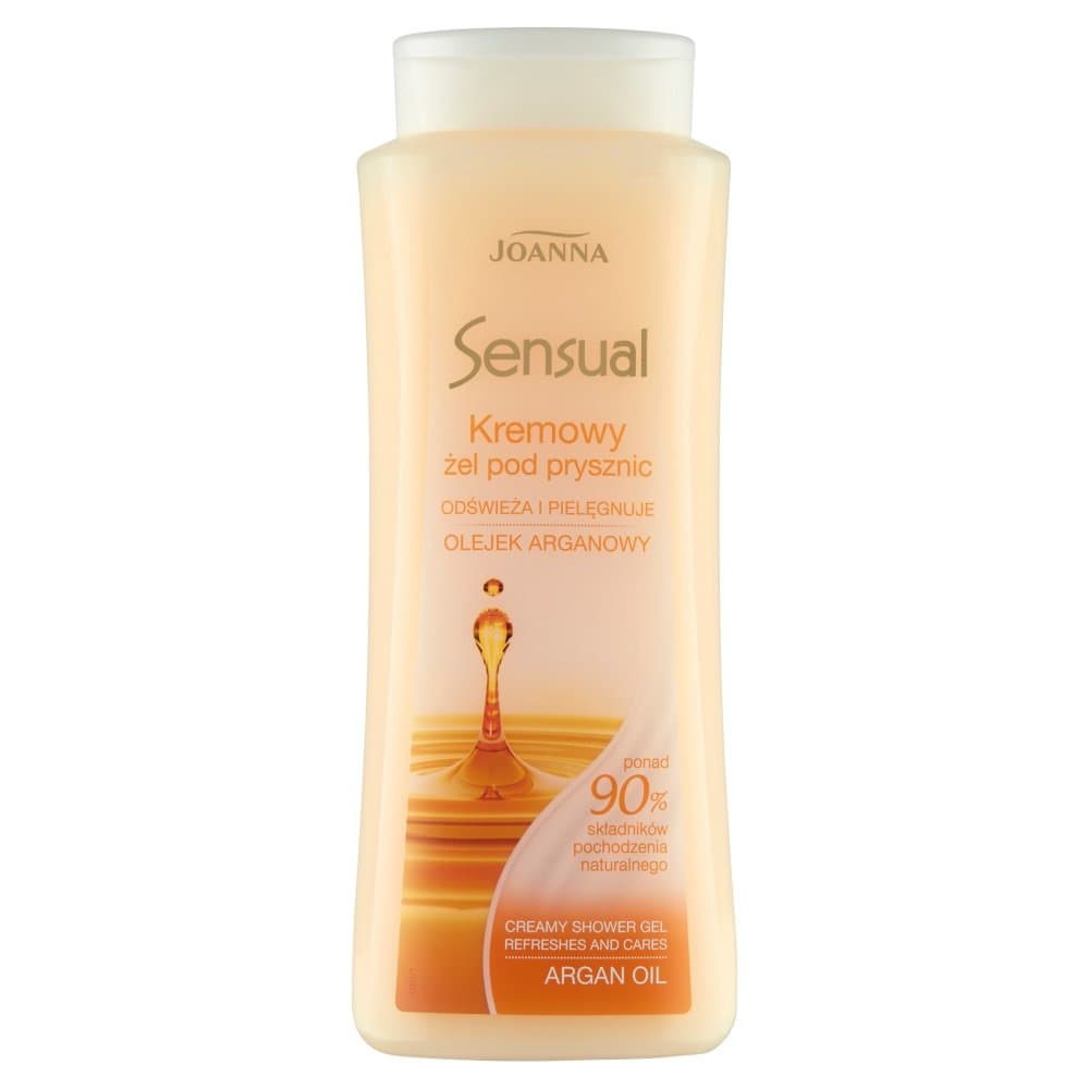 

JOANNA Sensual Kremowy Żel pod prysznic Olejek Arganowy & Ceramidy 500ml