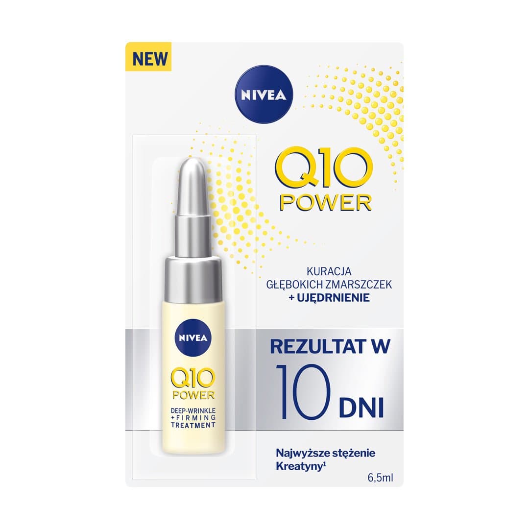 

Nivea Q10 Power 10-dniowa skoncentrowana kuracja przeciwzmarszczkowa 6.5ml