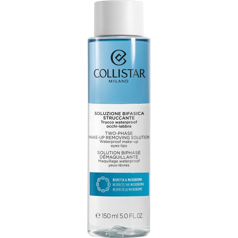 

Collistar Two-Phase Make-Up Removing Solution łagodny dwufazowy płyn do demakijażu oczu i ust 150ml