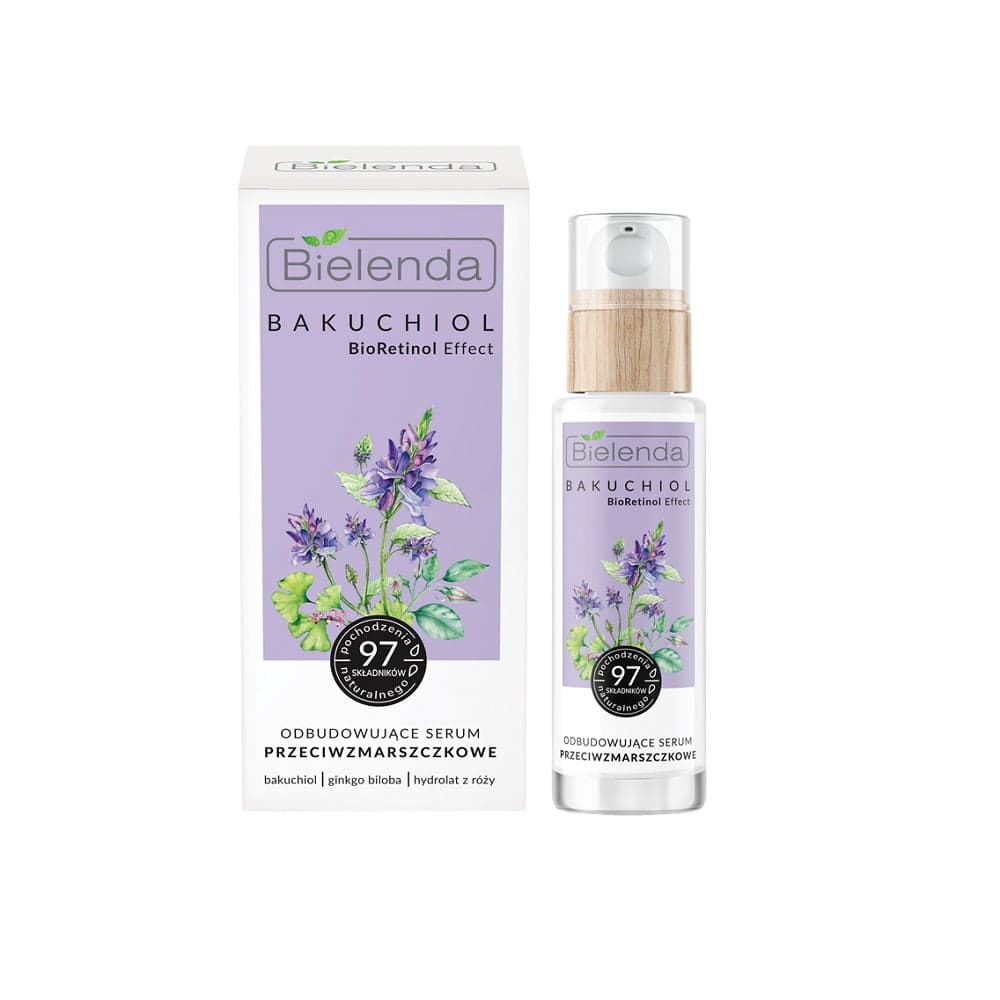 

Bielenda Bakuchiol BioRetinol Effect Odbudowujące Serum przeciwzmarszczkowe na dzień i noc 30ml