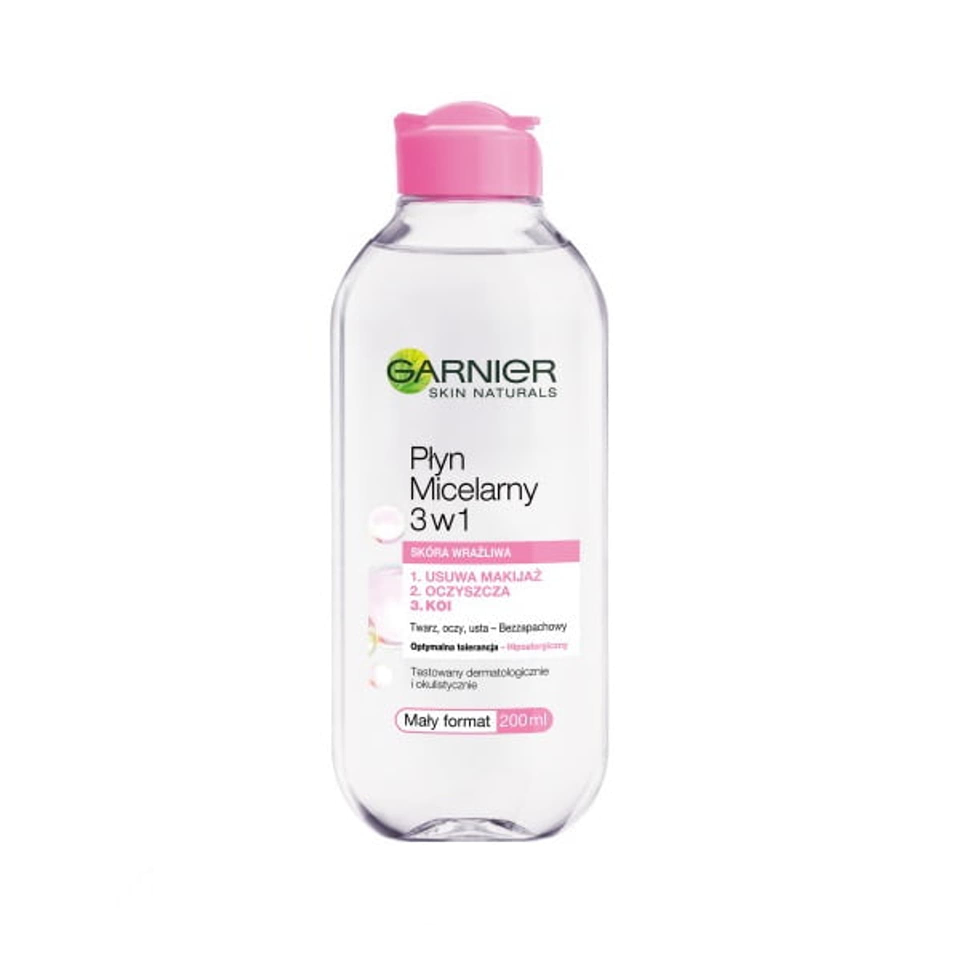 

Garnier Skin Naturals płyn micelarny 3w1 skóra wrażliwa 200ml