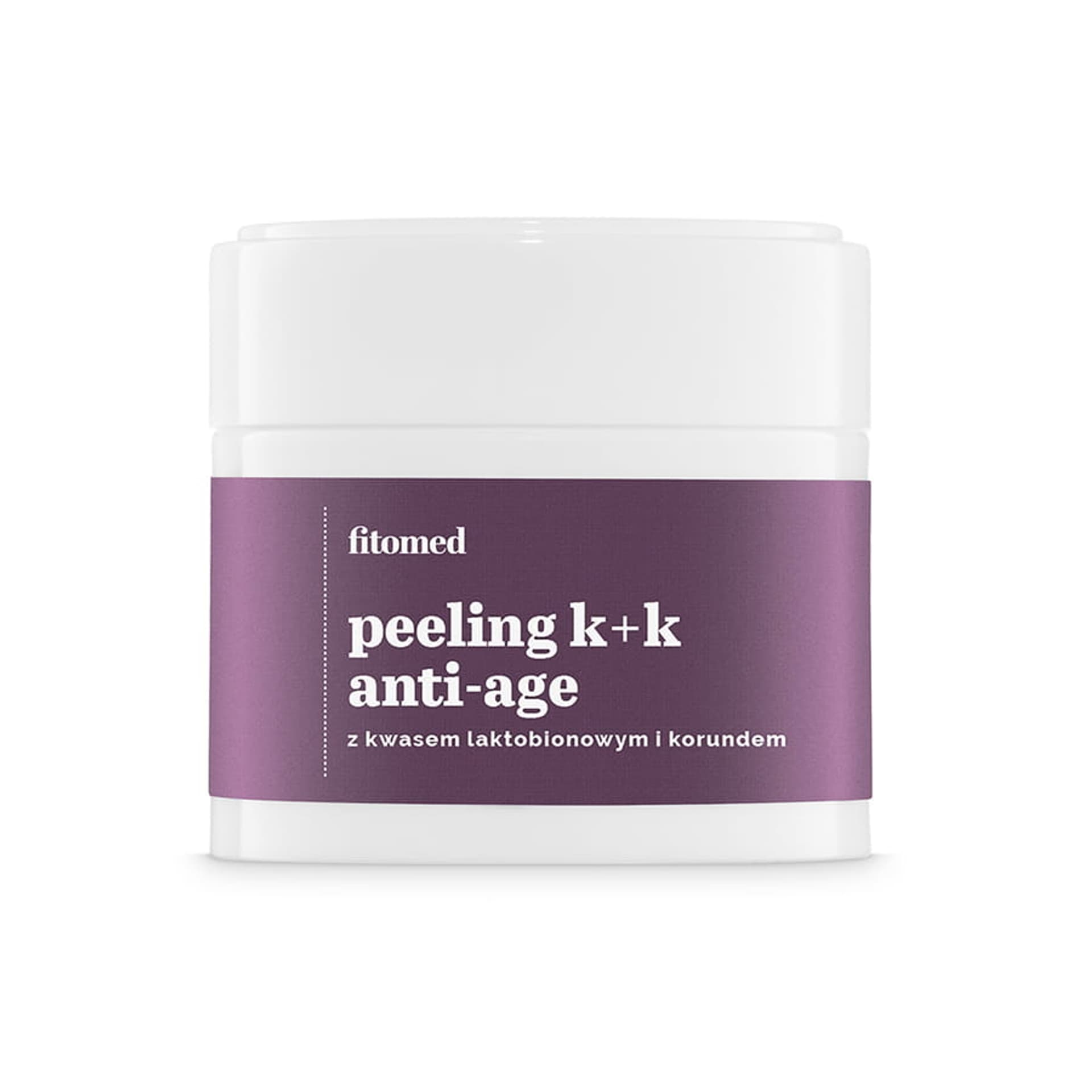 

Fitomed Peeling K+K Anty-Age peeling z kwasem laktobionowym i korundem 50g