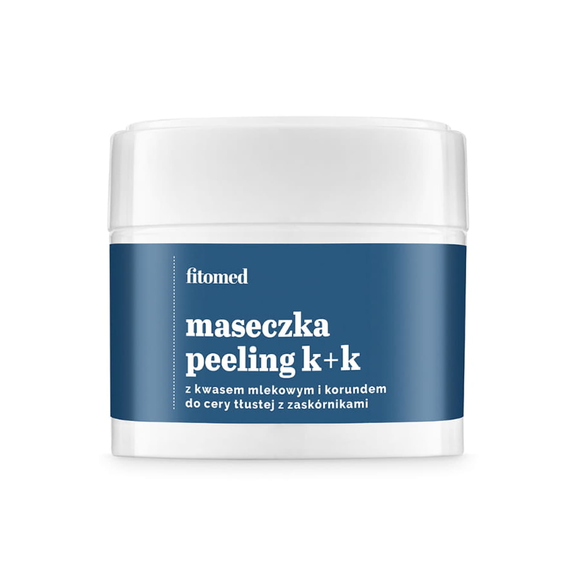 

Fitomed Maseczka-peeling K+K z kwasem mlekowy 4% i korundem 50ml