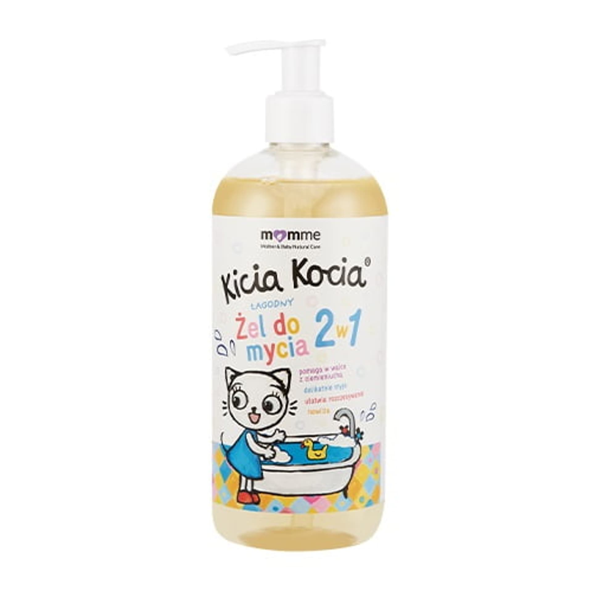 

Momme Mother Baby Natural Care Kicia Kocia łagodny żel do mycia 2in1 500ml