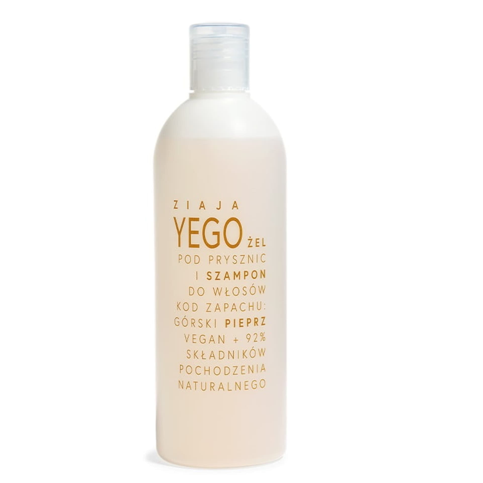 

Ziaja Yego żel pod prysznic i szampon do włosów Górski Pieprz 400ml