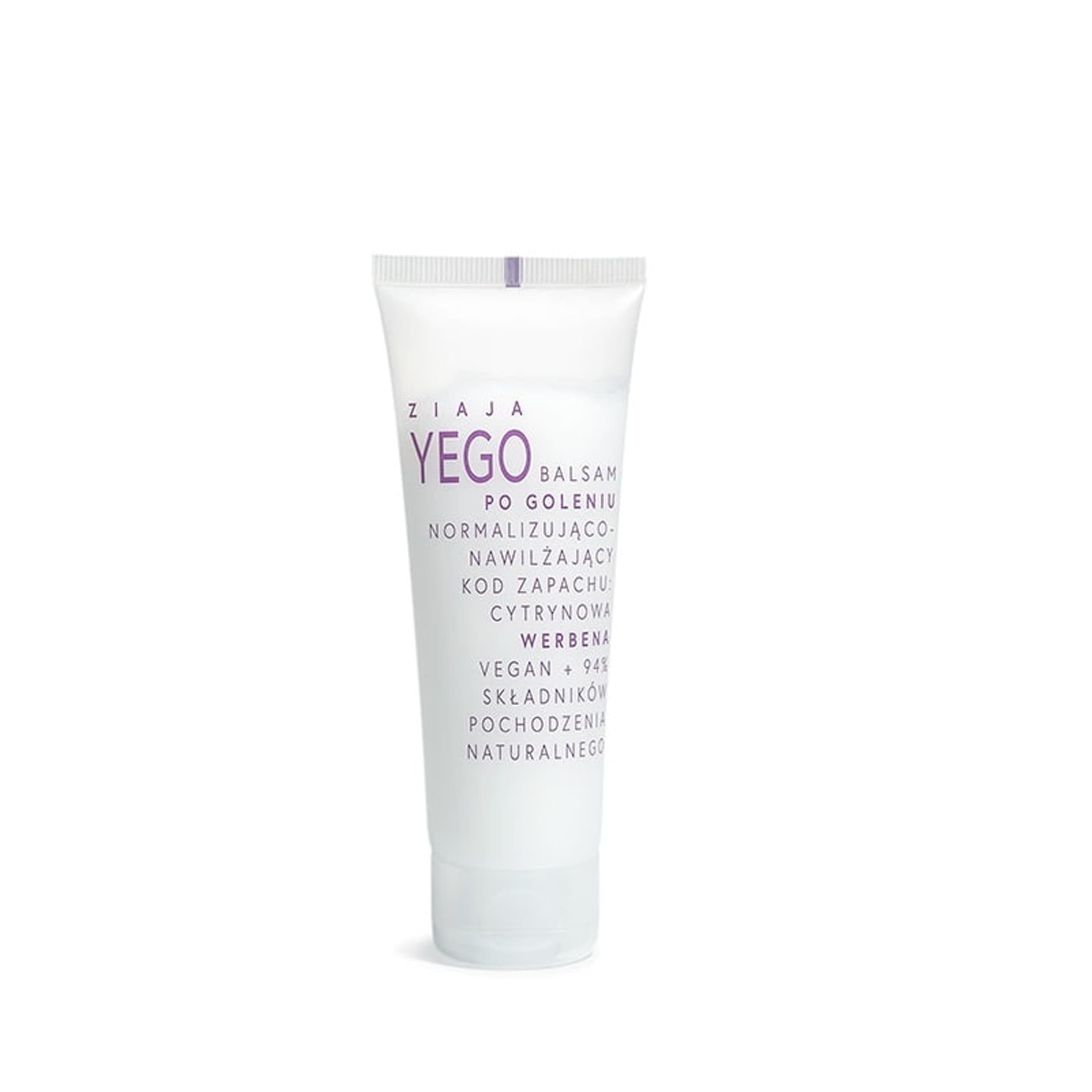 

Ziaja Yego normalizująco-nawilżający balsam po goleniu Cytrynowa Werbena 80ml