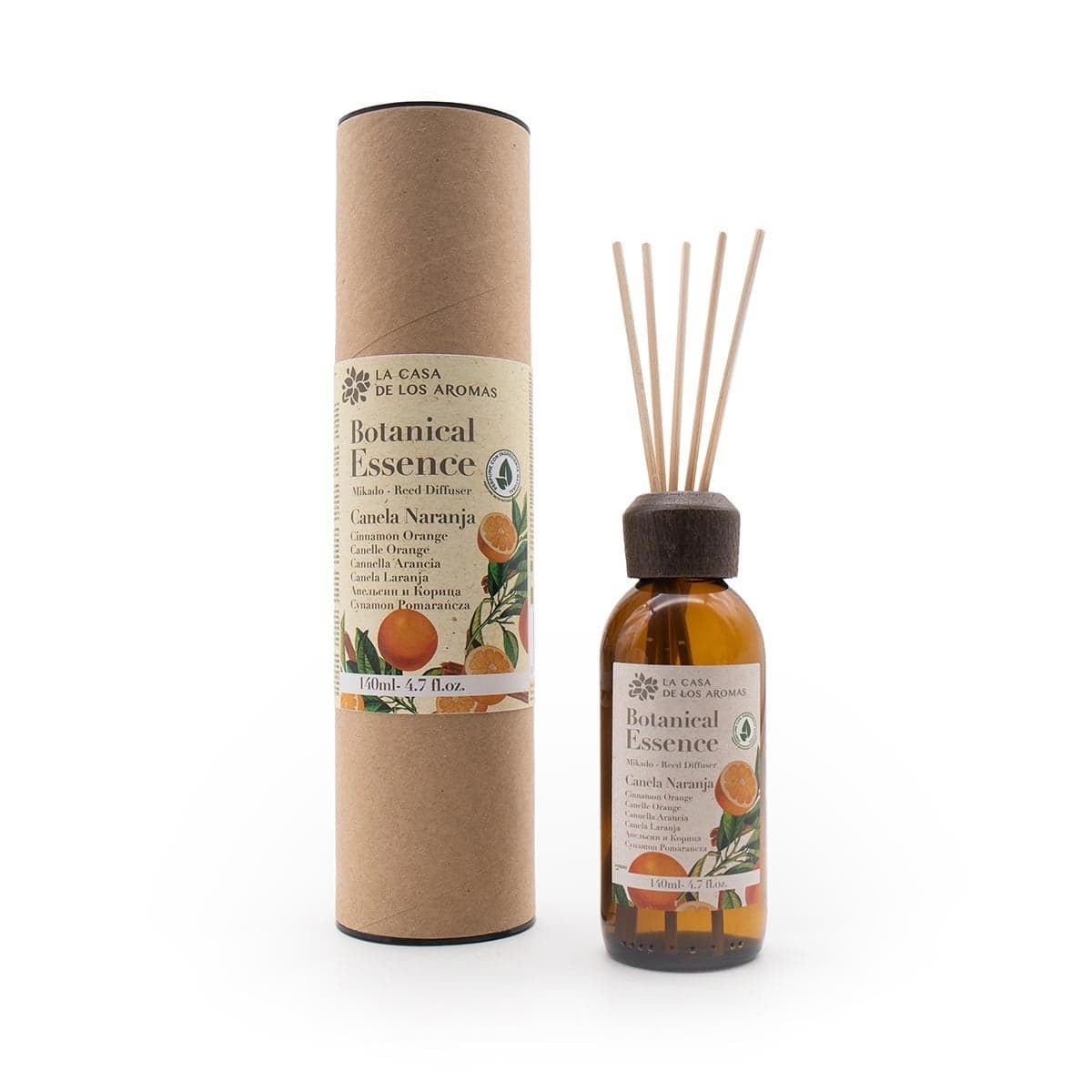 

La Casa de los Aromas Botanical Essence patyczki zapachowe Cynamon Pomarańcza 140ml