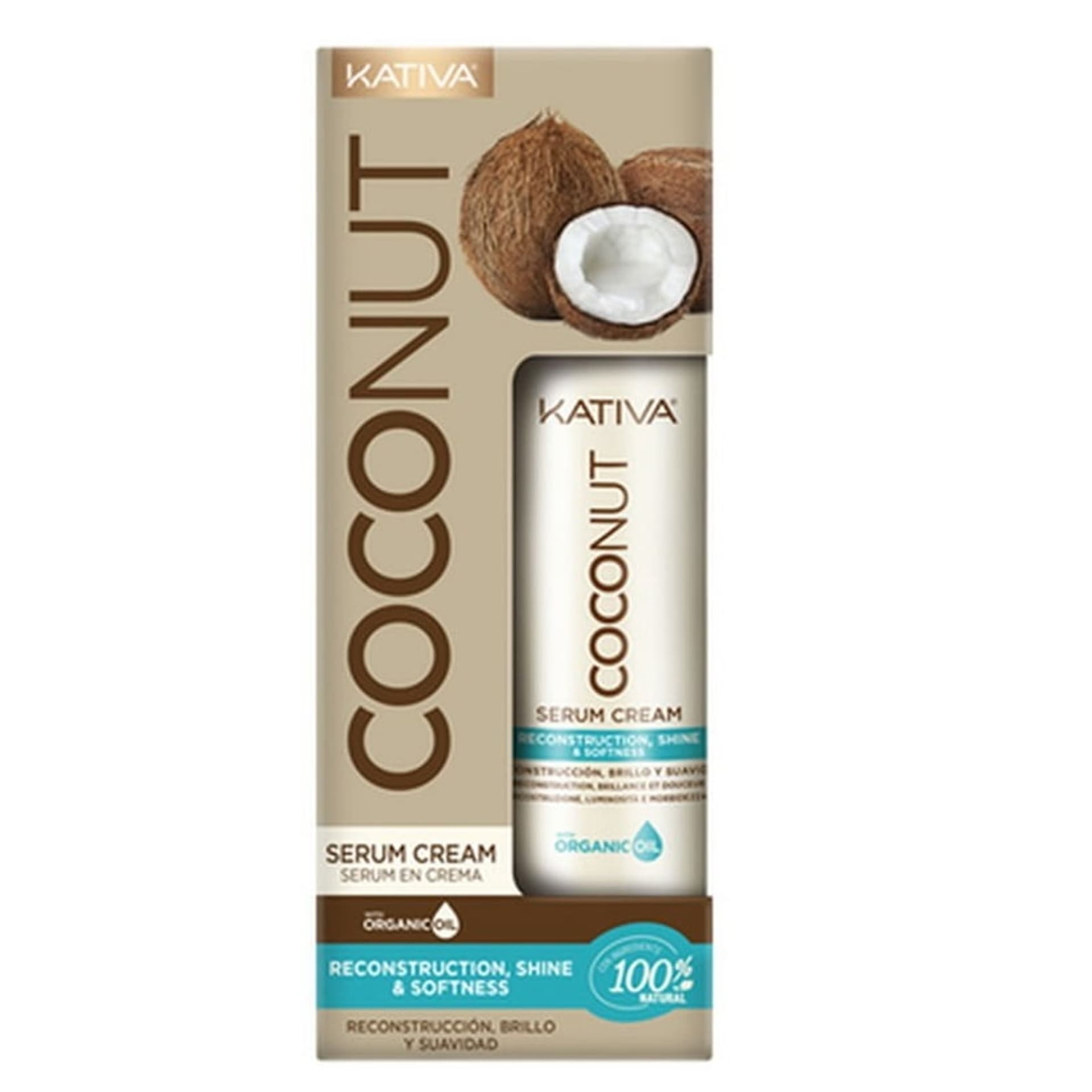 

Kativa Coconut Reconstruction Serum Cream kokosowe serum odbudowujące w kremie 200ml