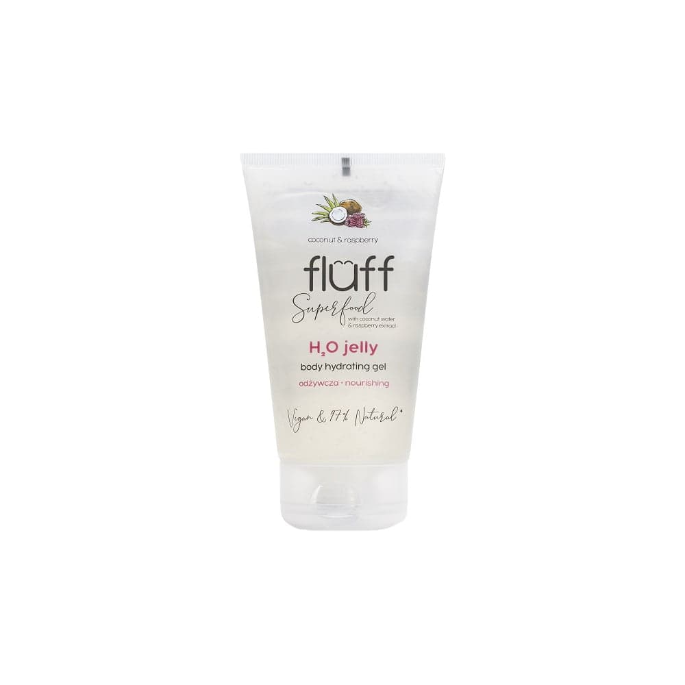 

Fluff H2O Jelly Body Hydrating Gel odżywcza woda żelowa Kokos i Malina 150ml