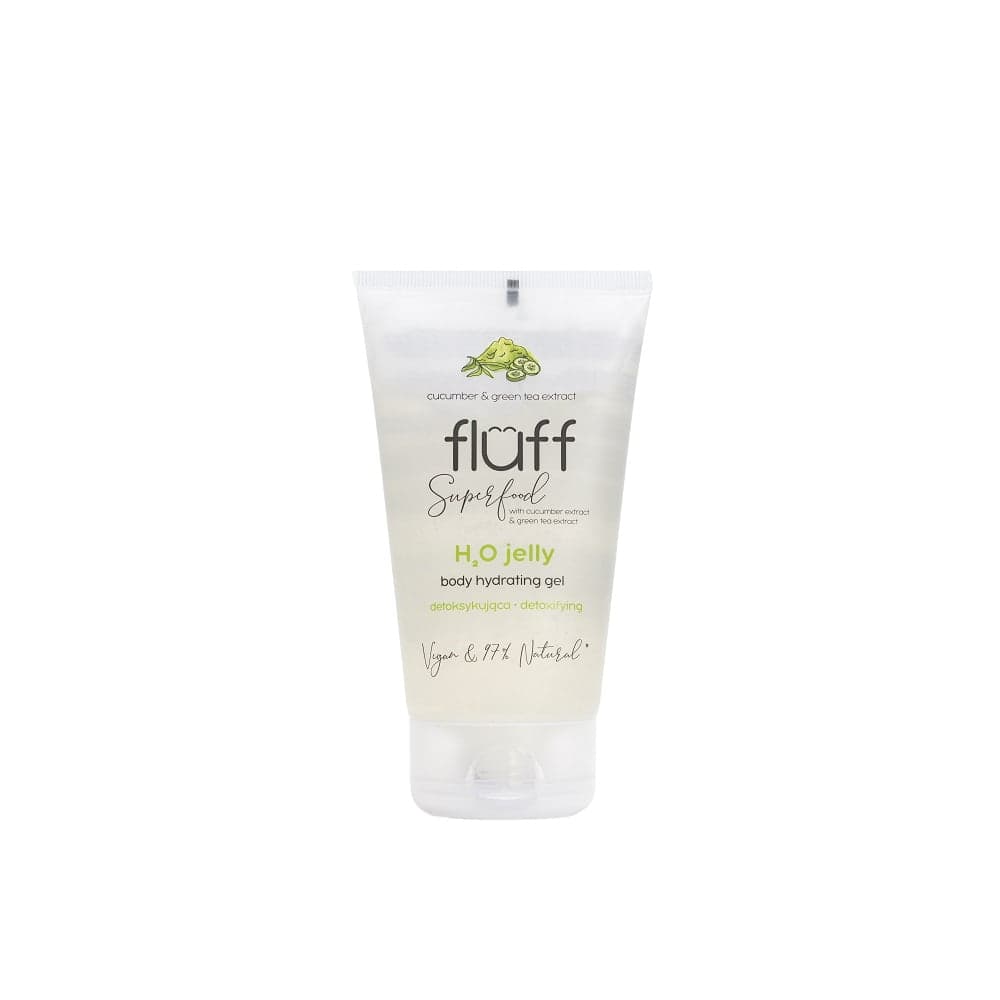 

Fluff H2O Jelly Body Hydrating Gel detoksykująca woda żelowa Ogórek i Zielona Herbata 150ml