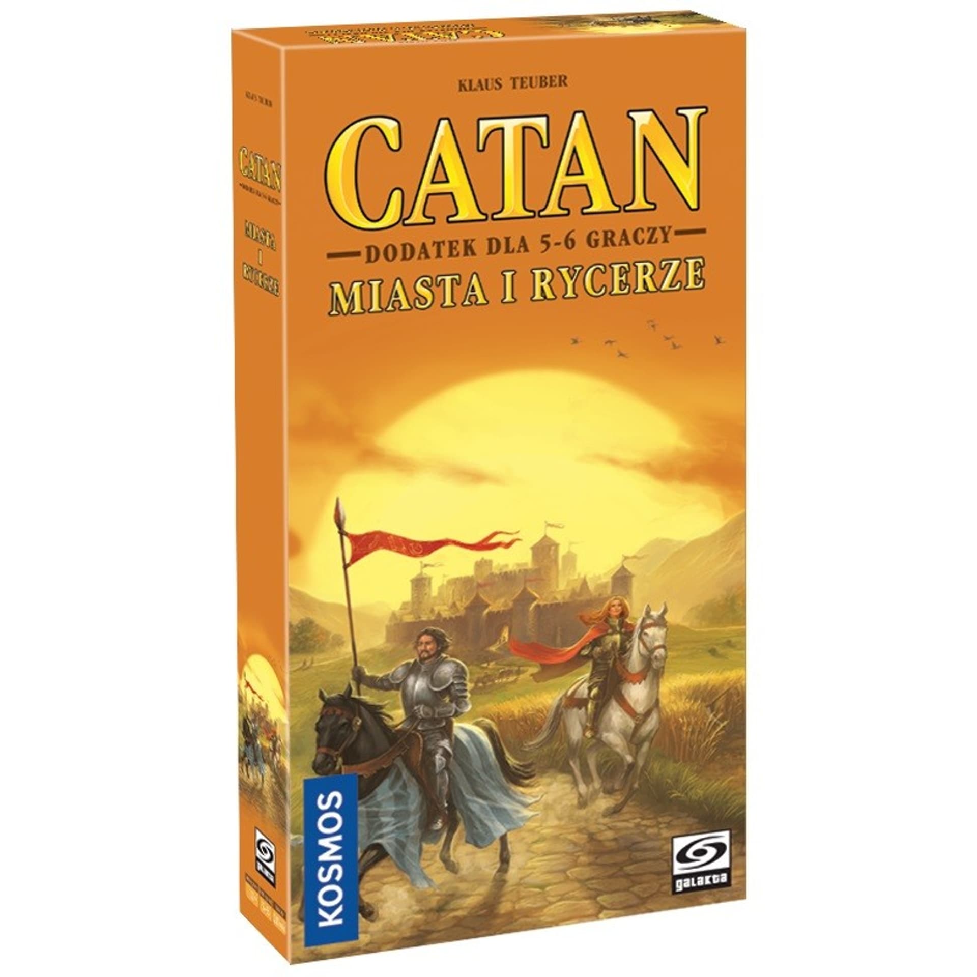

GRA PLANSZOWA CATAN - MIASTA I RYCERZE 5/6 graczy GALAKTA
