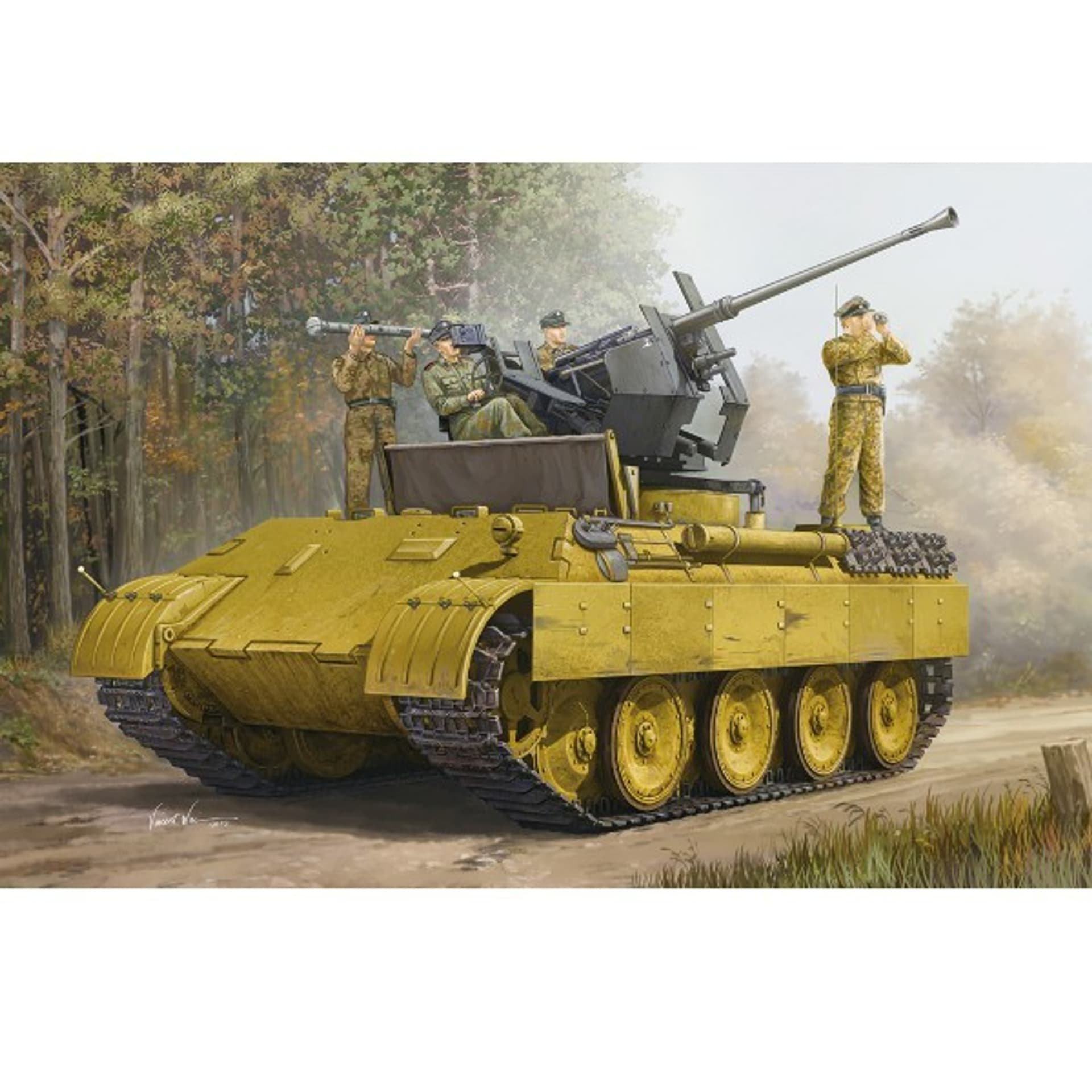 

German Panther Ausf.D Flak