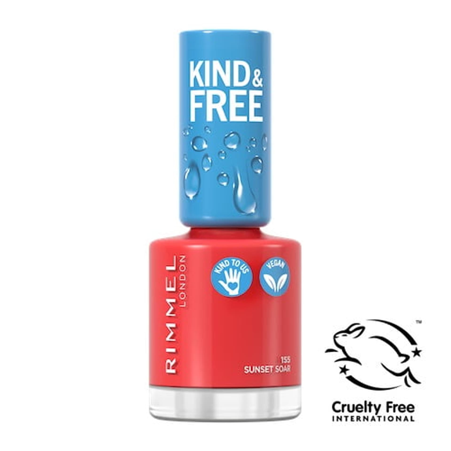 

Rimmel Kind Free wegański lakier do paznokci 155 Sunset Soar 8ml