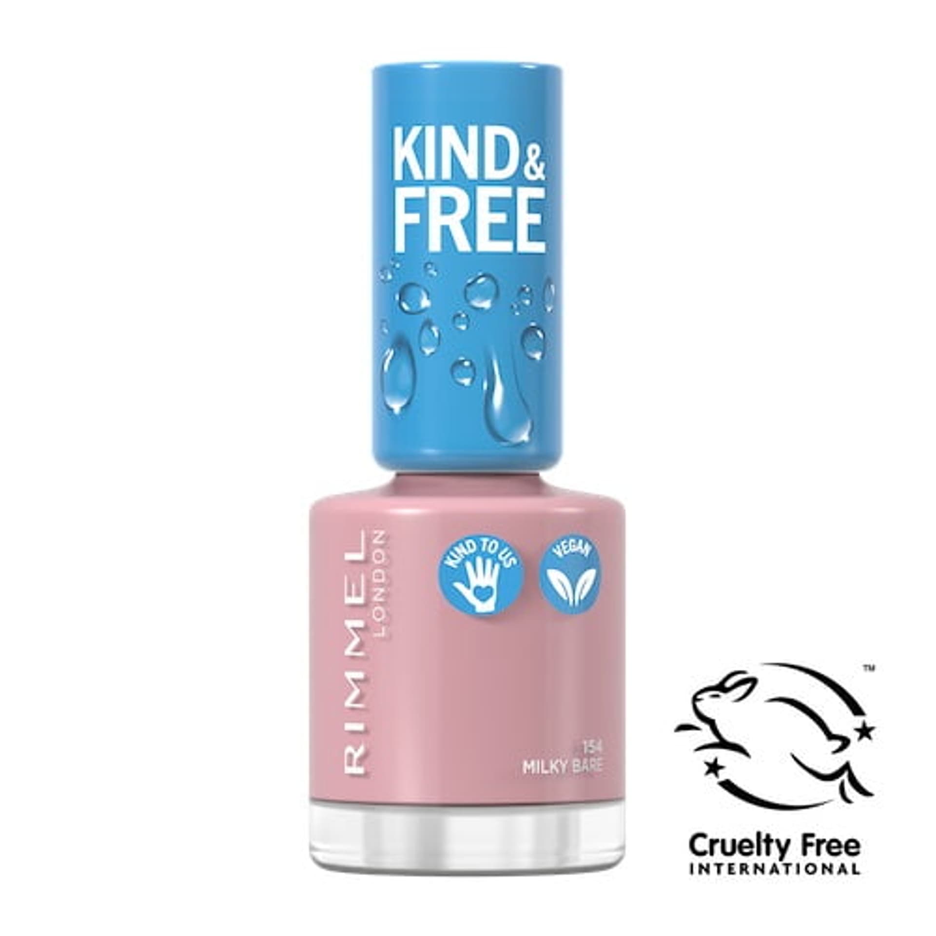 

Rimmel Kind Free wegański lakier do paznokci 154 Milky Bare 8ml