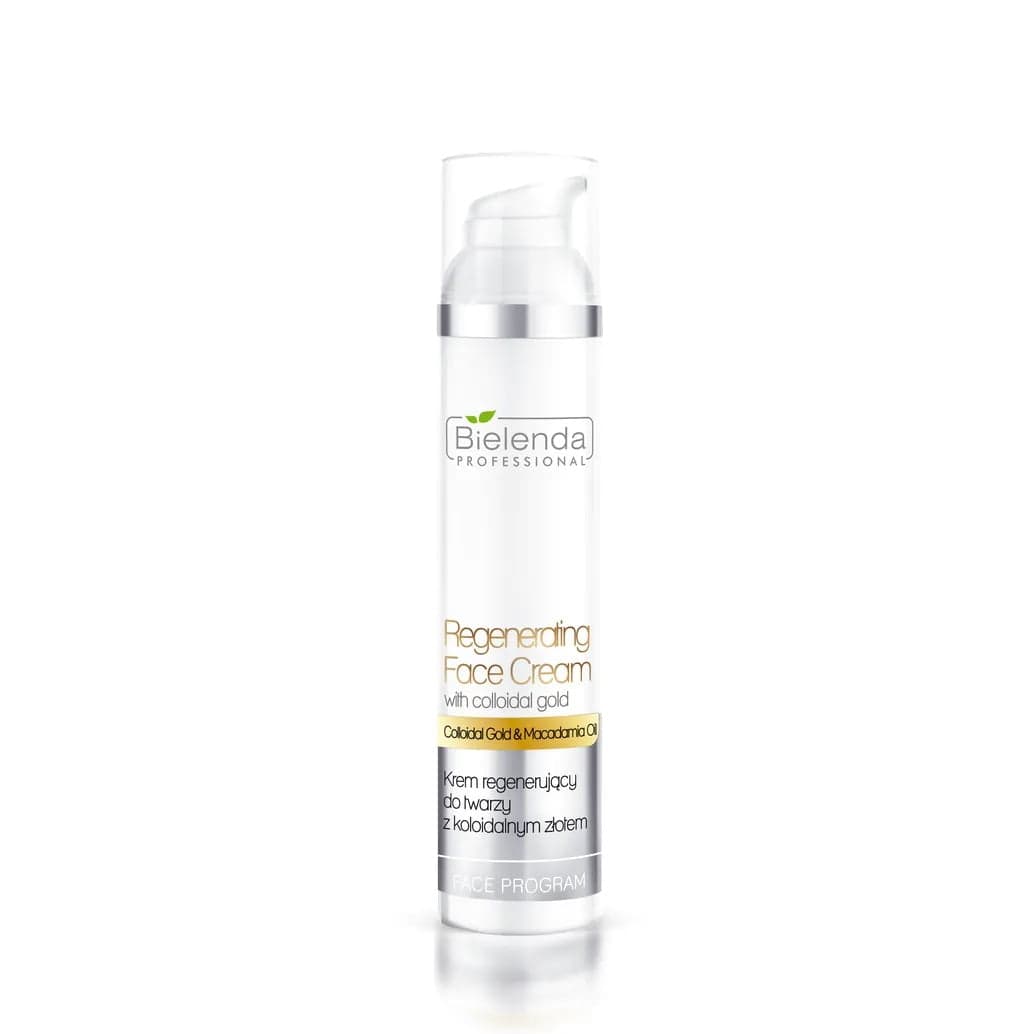 

Bielenda Professional Regenerating Face Cream With Colloidal Gold krem regenerujący do twarzy z koloidalnym złotem 100ml