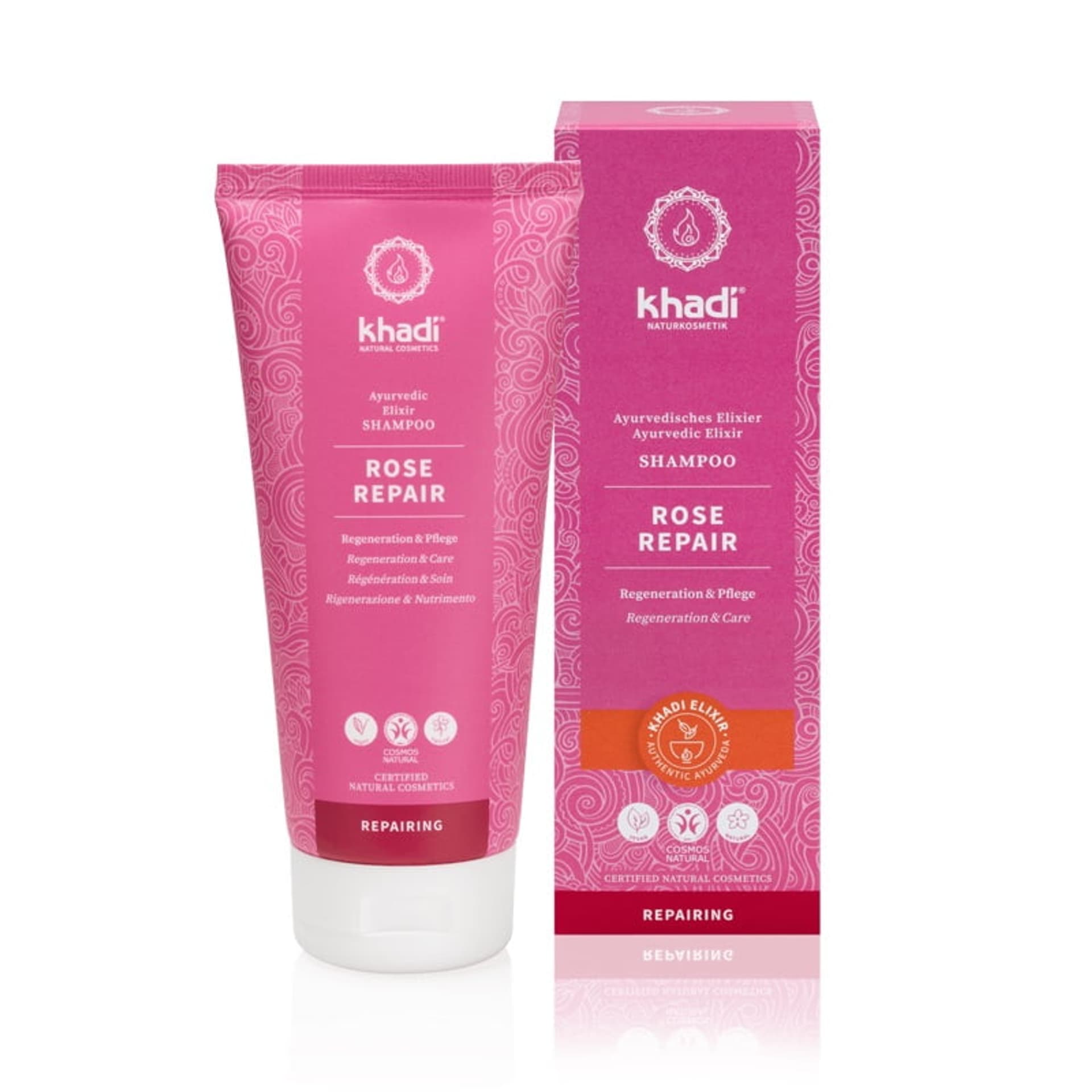 

Khadi Rose Repair Shampoo intensywnie odżywczy szampon do włosów Róża 200ml