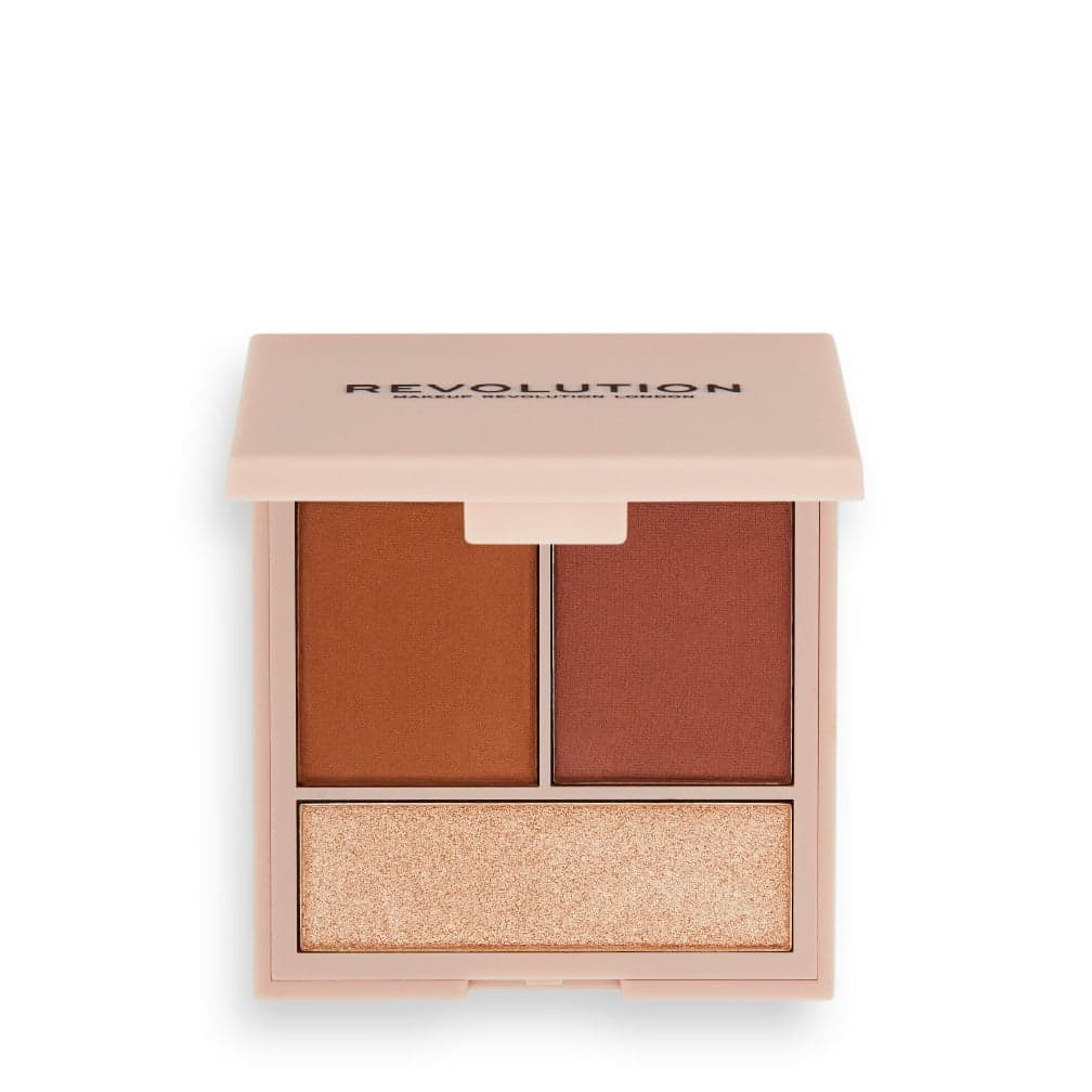 

Makeup Revolution Face Powder Contour Compact paletka do konturowania twarzy Fair 7g