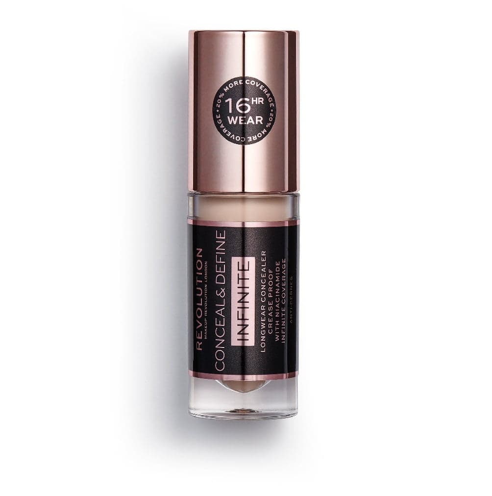 

Makeup Revolution Conceal Define Infinite Longwear Concealer korektor kryjący z aplikatorem C4 3.4ml
