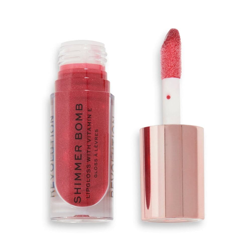 

Makeup Revolution Shimmer Bomb Lipgloss połyskujący błyszczyk do ust Blaze 4.6ml