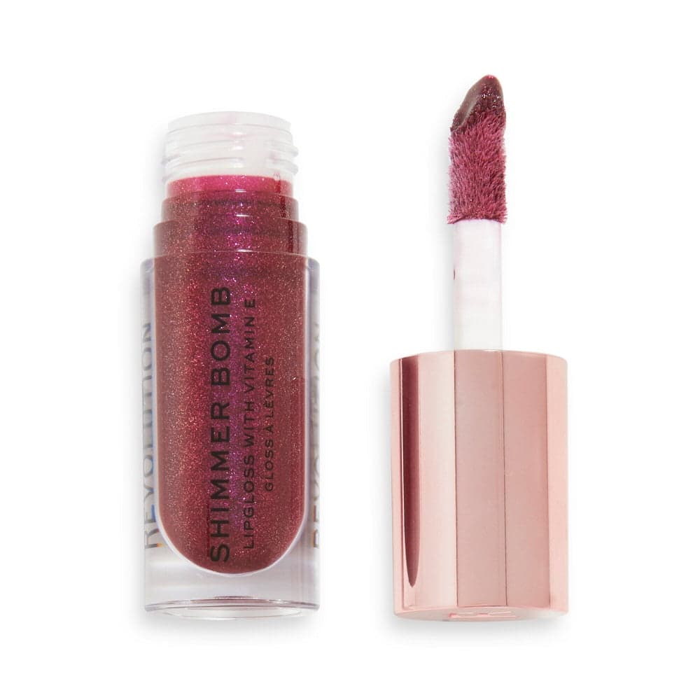 

Makeup Revolution Shimmer Bomb Lipgloss połyskujący błyszczyk do ust Gleam 4.6ml