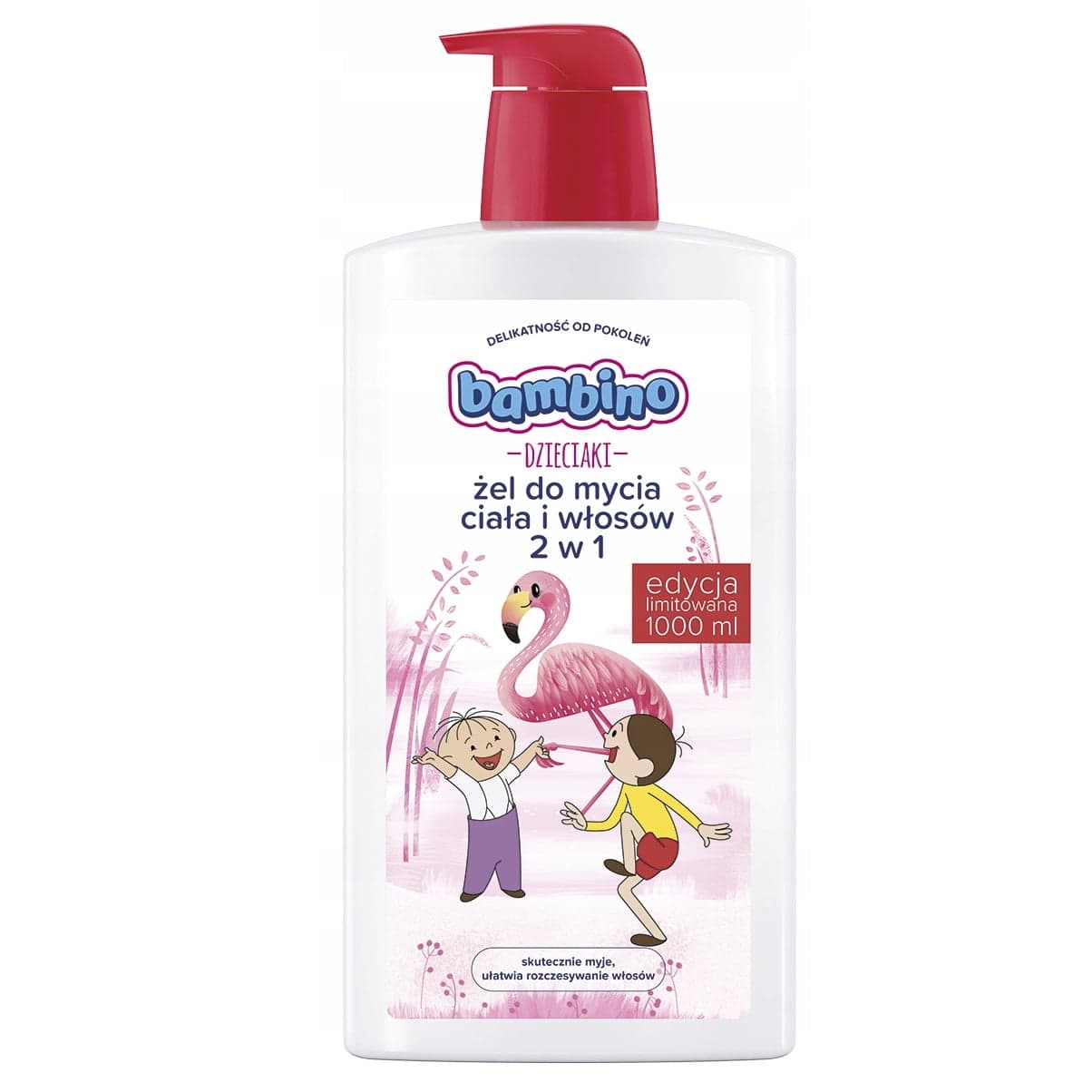 

Bambino Dzieciaki Żel do mycia ciała i włosów 2w1 "Bolek i Lolek - Flaming" 1000ml edycja limitowana