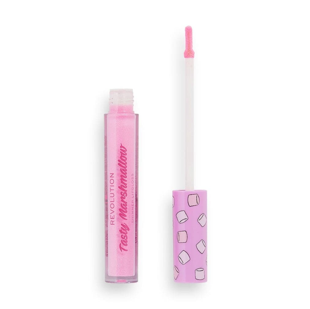 

Makeup Revolution I Heart Revolution Tasty Marshmallow Wonderland błyszczyk do ust z brokatem Sugar Cookie 3ml