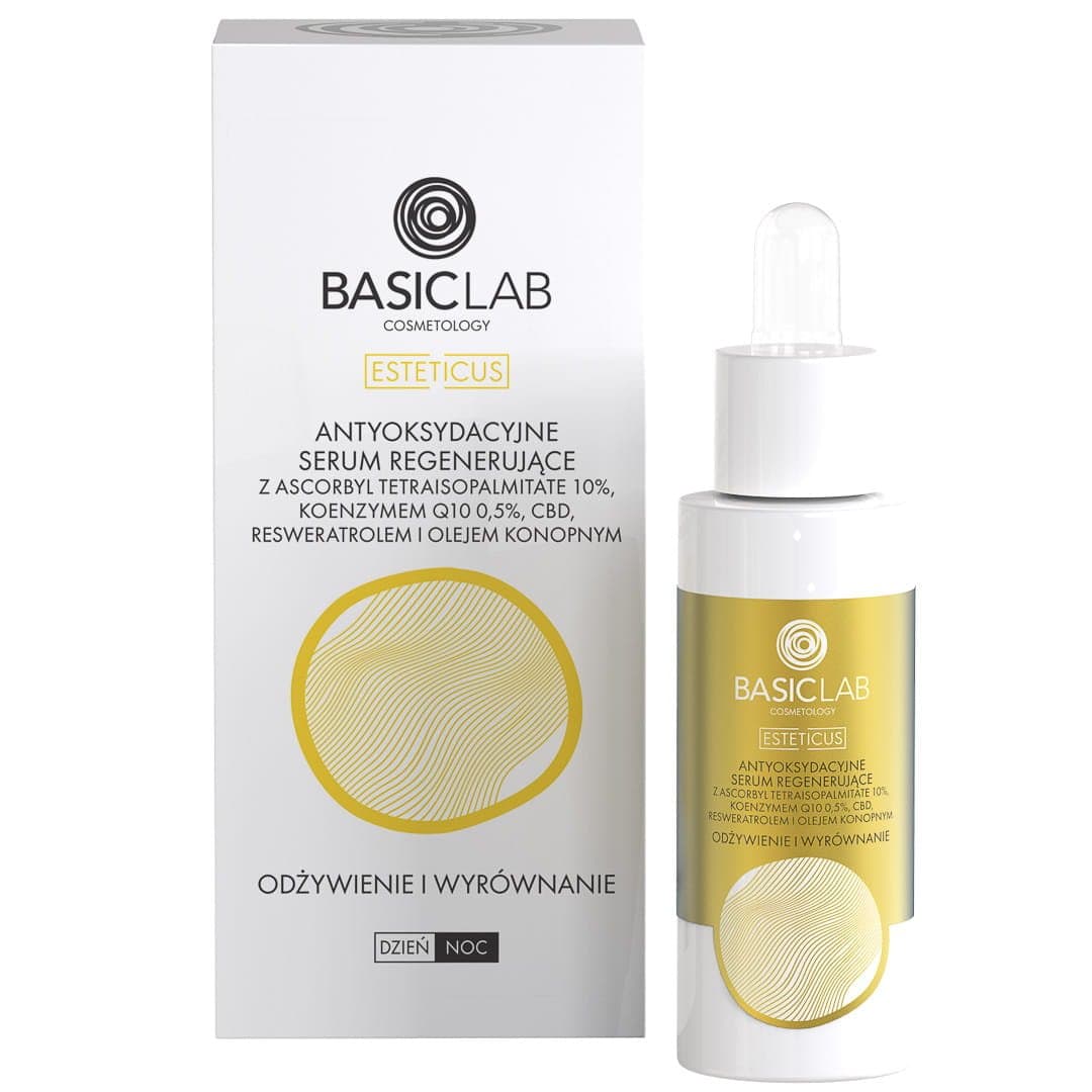 

BasicLab Esteticus antyoksydacyjne serum regenerujące Odżywienie i Wyrównanie 30ml