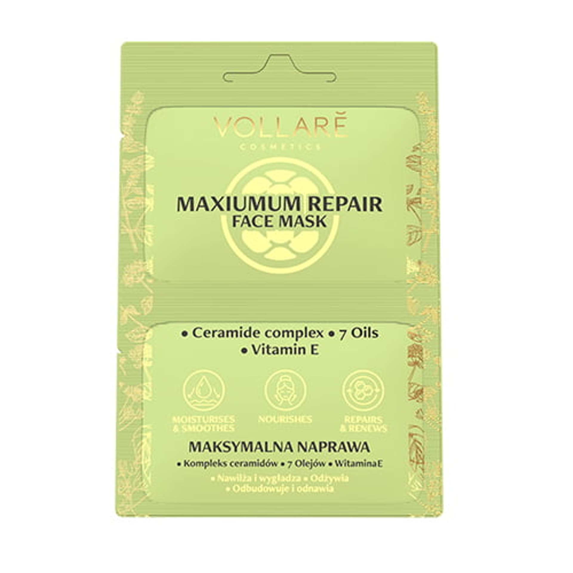 

Vollare Maska do twarzy Maksymalna Naprawa 2x5ml