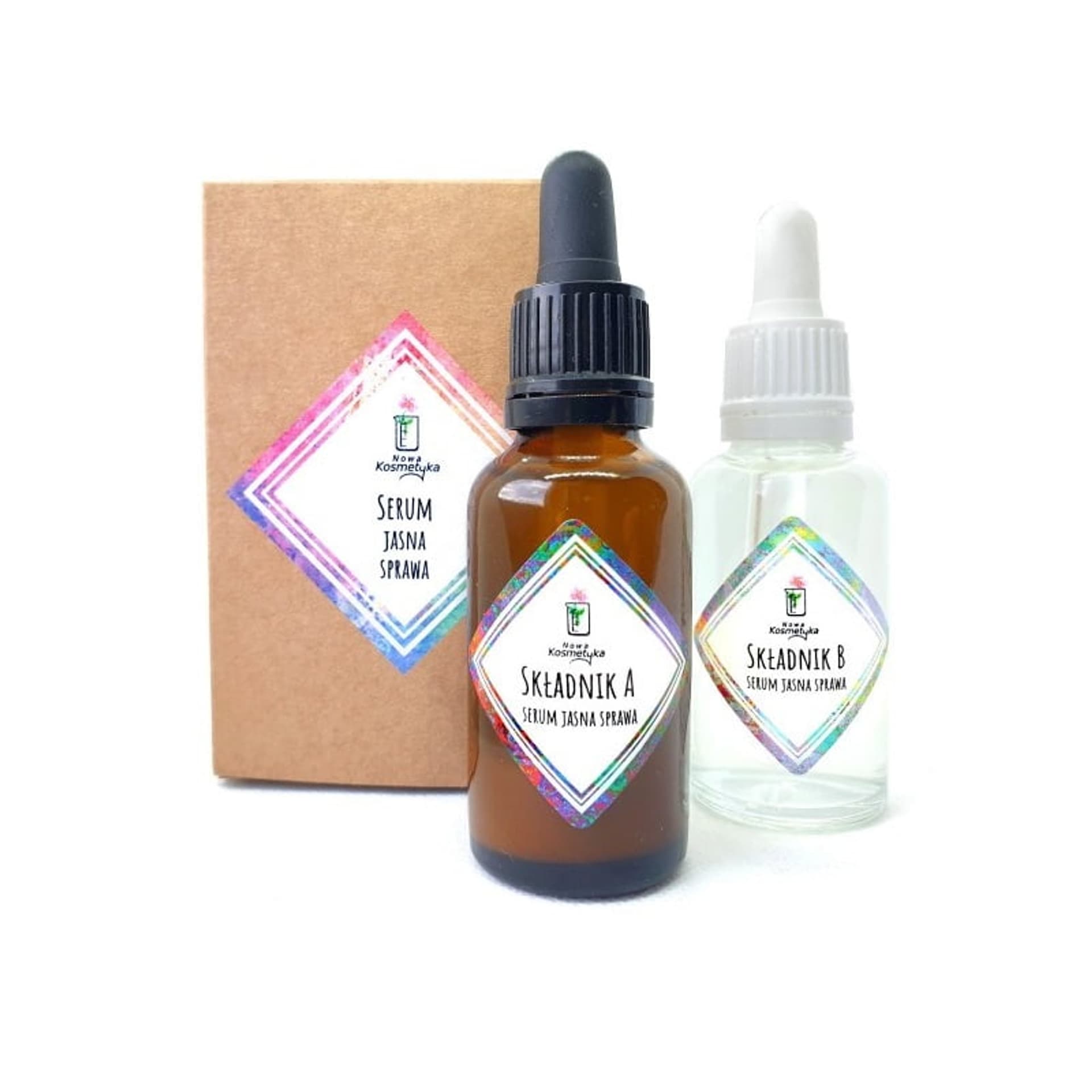 

Nowa Kosmetyka Serum dwuskładnikowe do twarzy Jasna Sprawa 2x30ml