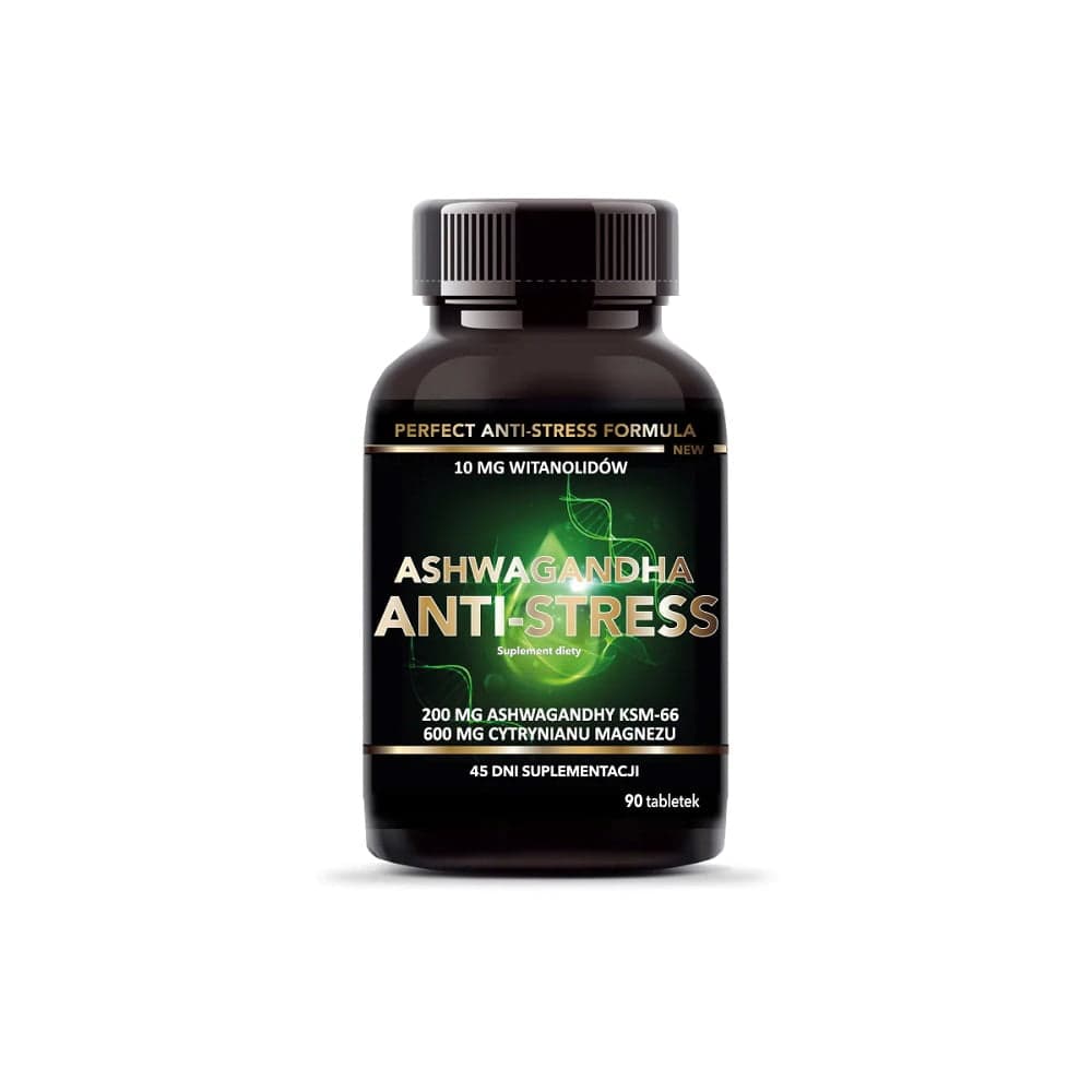 

Intenson Ashwagandha Anti-Stress suplement diety 90 tabletek