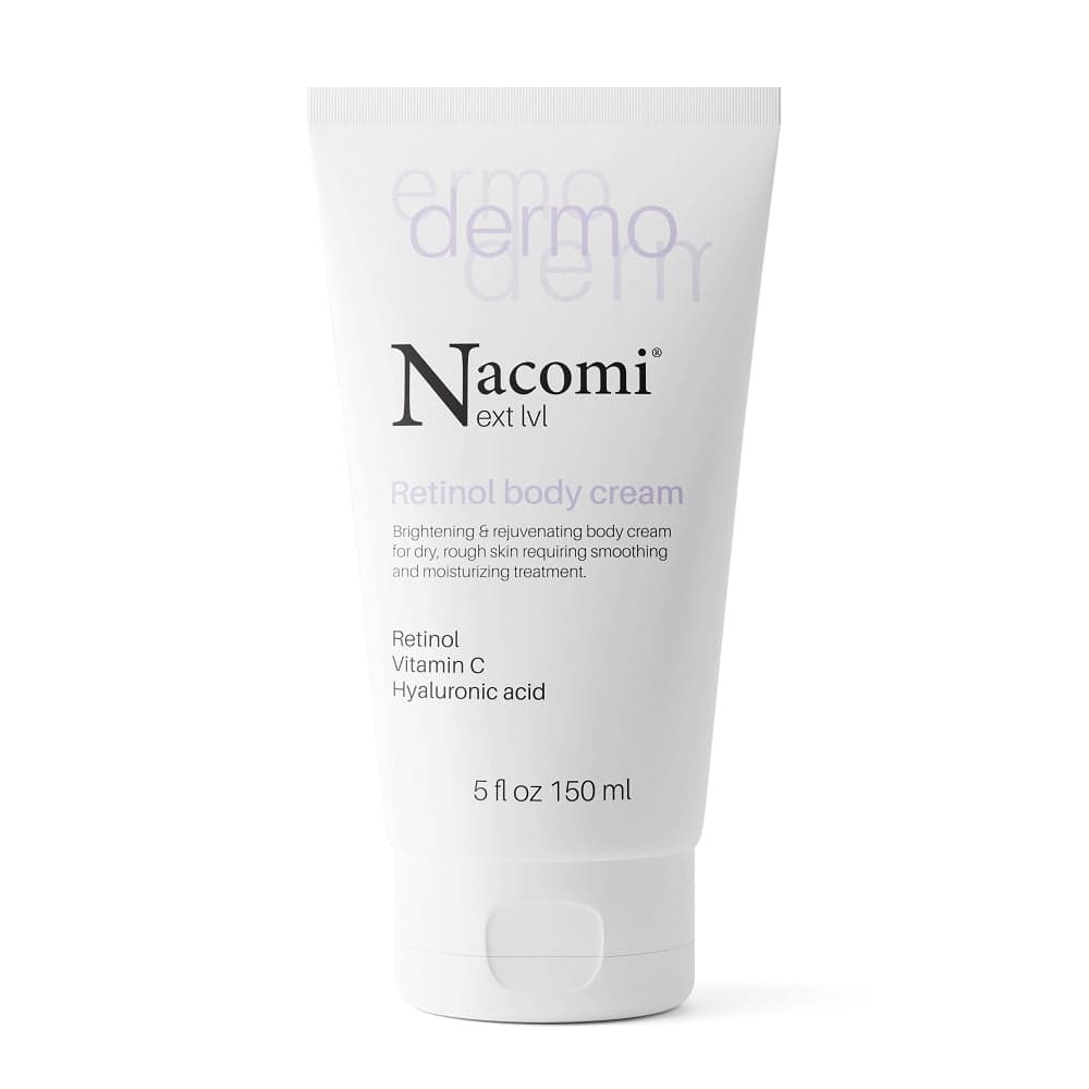 

Nacomi Next Level Dermo rozjaśniająco-odmładzający krem do ciała z retinolem i witaminą C 150ml
