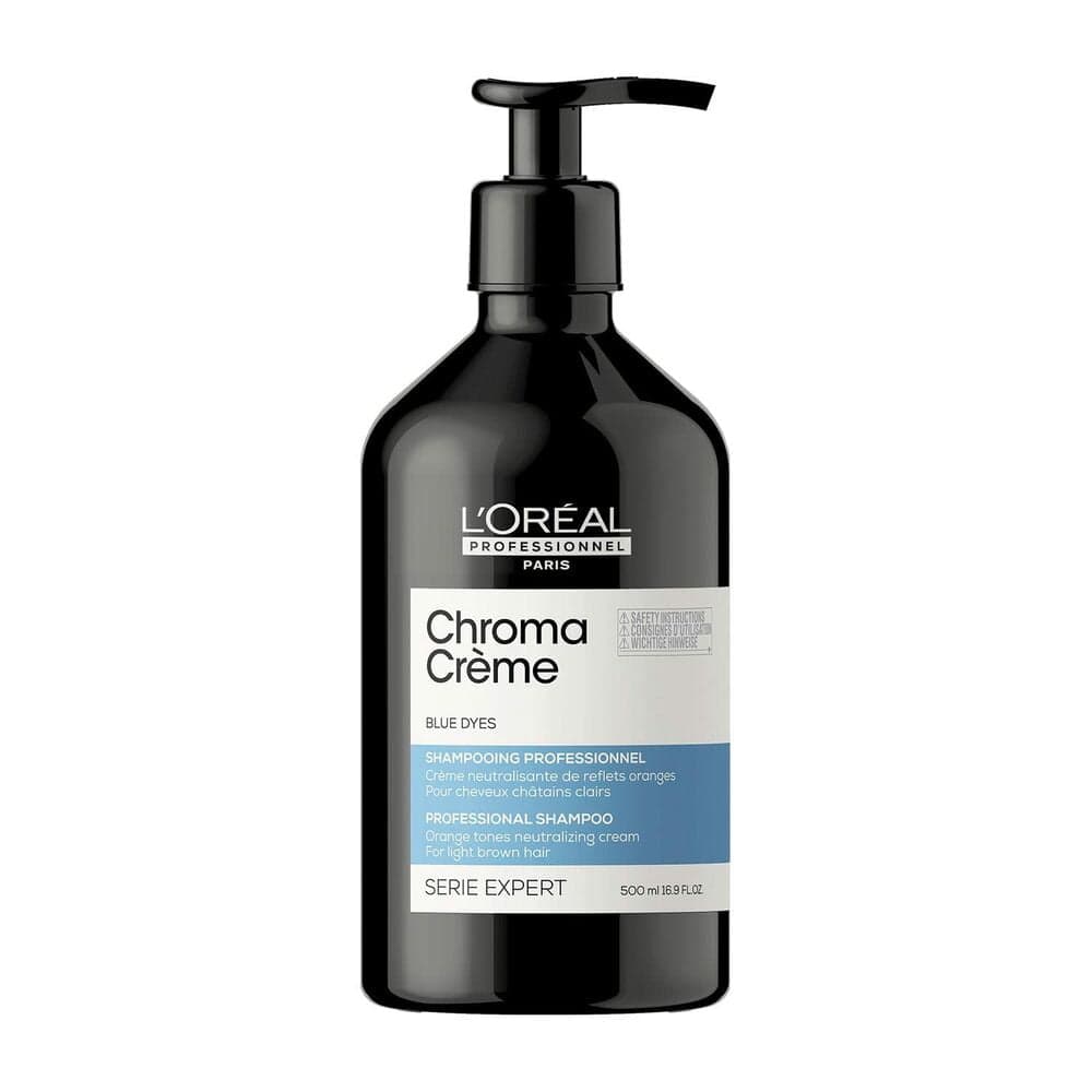 

L'Oreal Professionnel Serie Expert Chroma Creme Ash Shampoo kremowy szampon do neutralizacji miedzianych tonów na jasnych brązach 500ml
