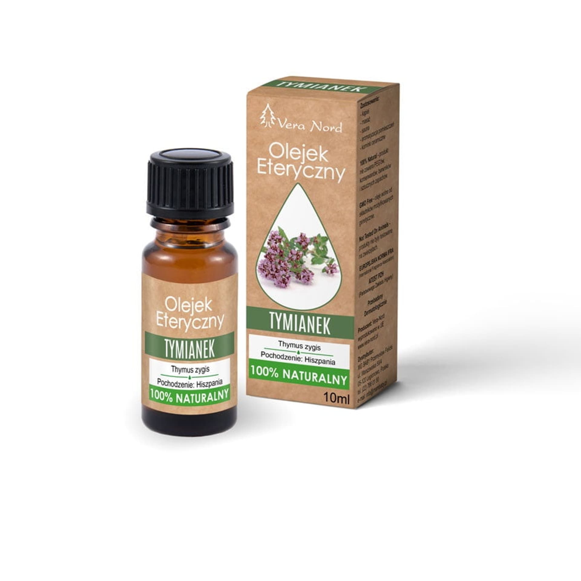 

Vera Nord Naturalny olejek eteryczny Tymianek 10ml