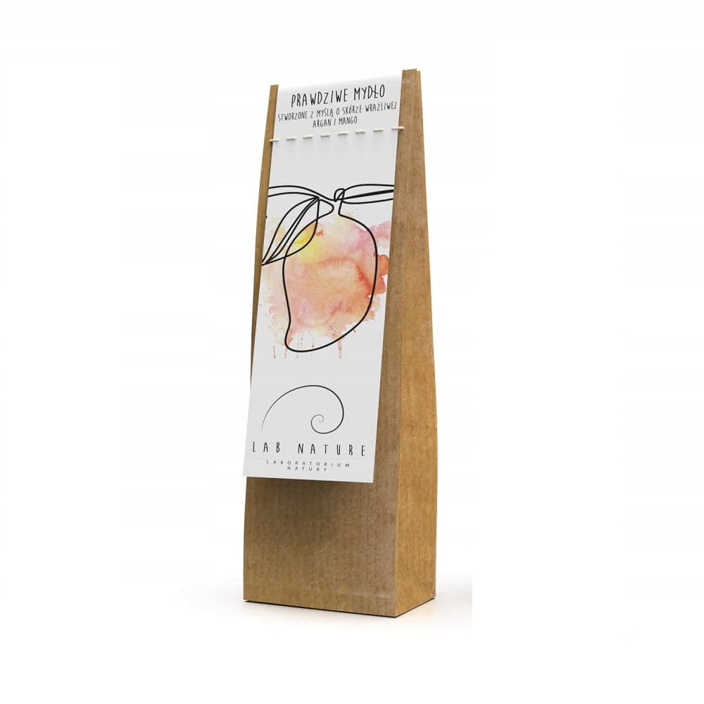 

LAB NATURE Prawdziwe mydło do skóry wrażliwej Argan i Mango 120g