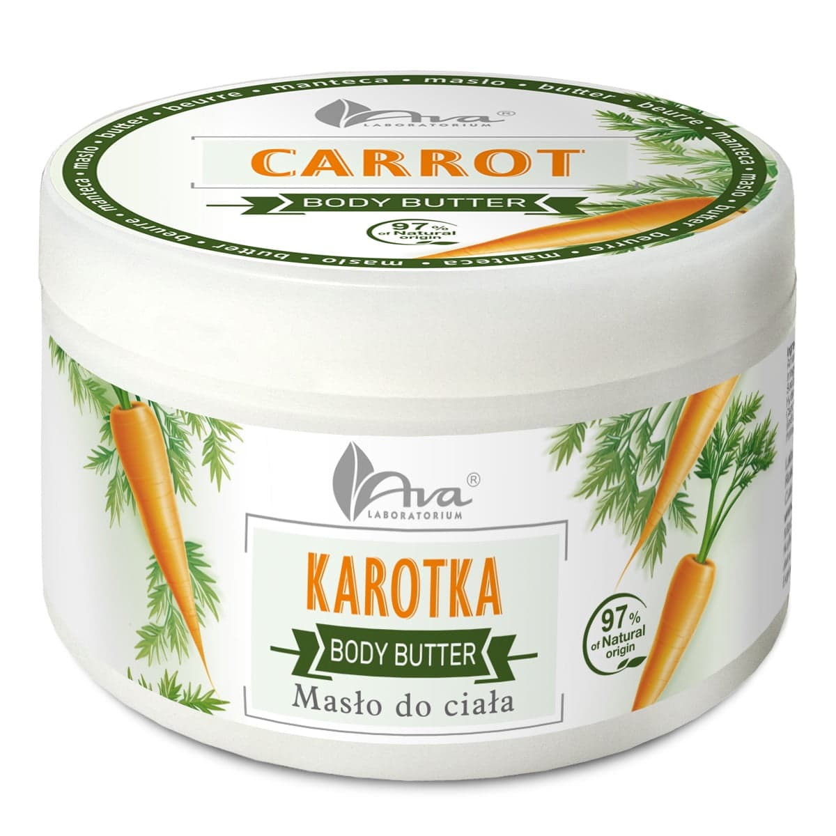 

Ava Laboratorium Body Butter masło do ciała Karotka 250g