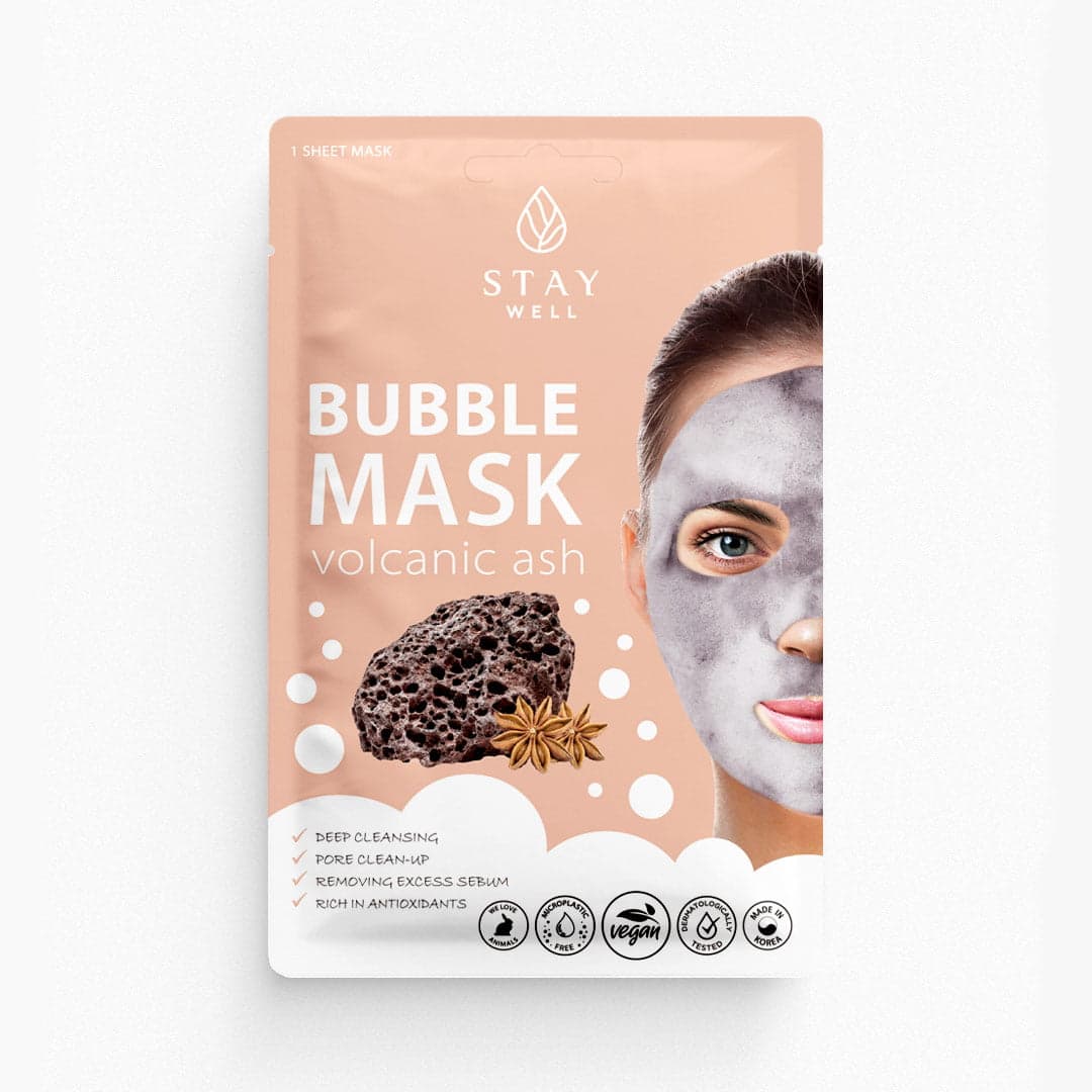 

Stay Well Deep Cleansing Bubble Mask głęboko oczyszczająca maska bąbelkowa do twarzy Volcanic 20g