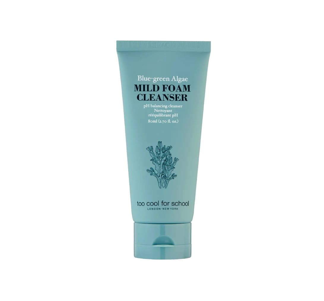 

TOO COOL FOR SCHOOL Blue-Green Alge Mild Foam Cleanser nawilżający i oczyszczający żel do twarzy 80ml