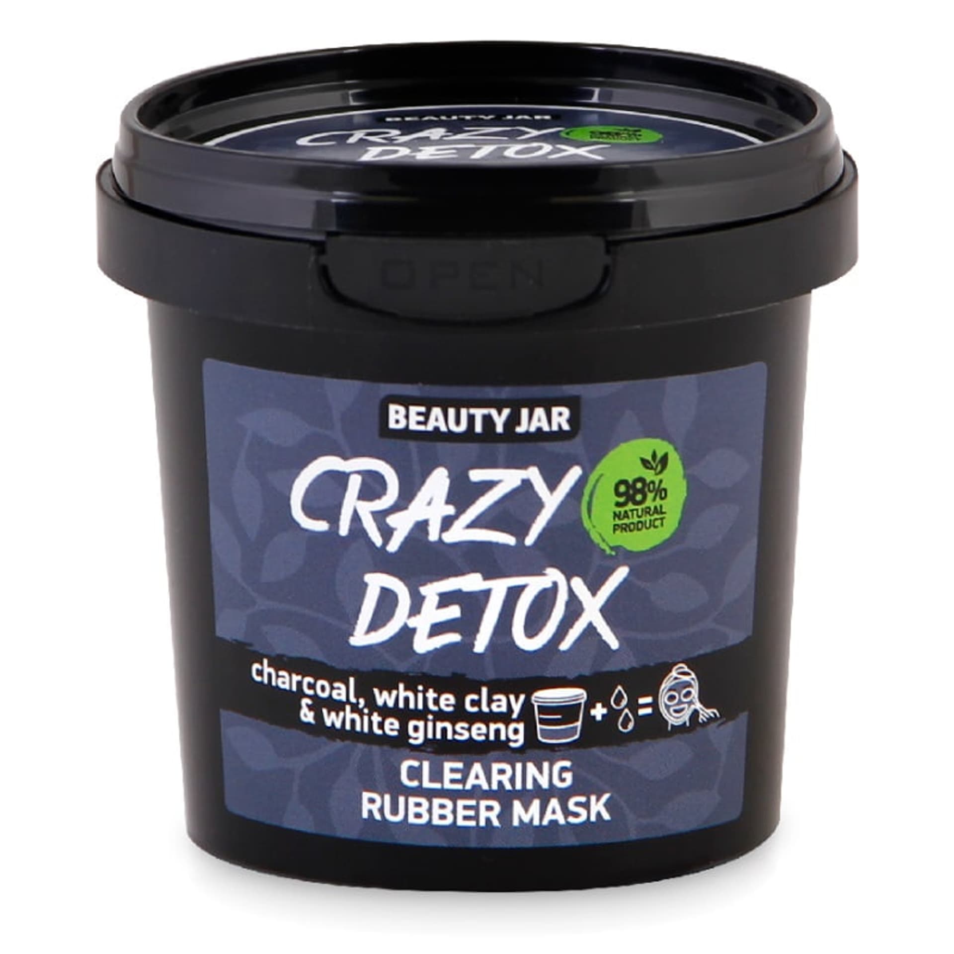

BEAUTY JAR Crazy Detox oczyszczająca maska do twarzy 20g