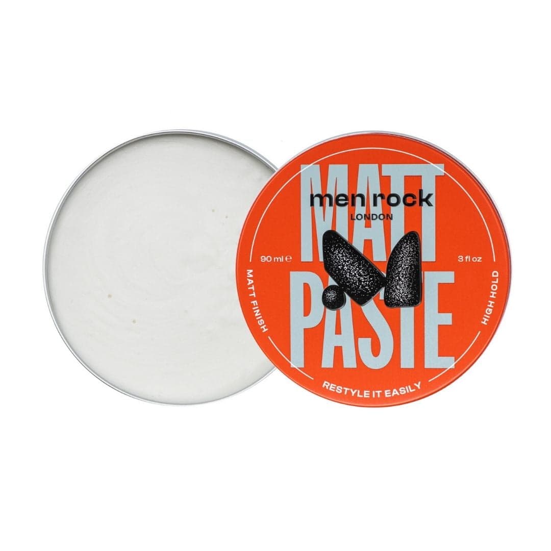 

MenRock Matt Paste Hight Hold Matt Finish matowa pasta do włosów dla mężczyzn 90ml