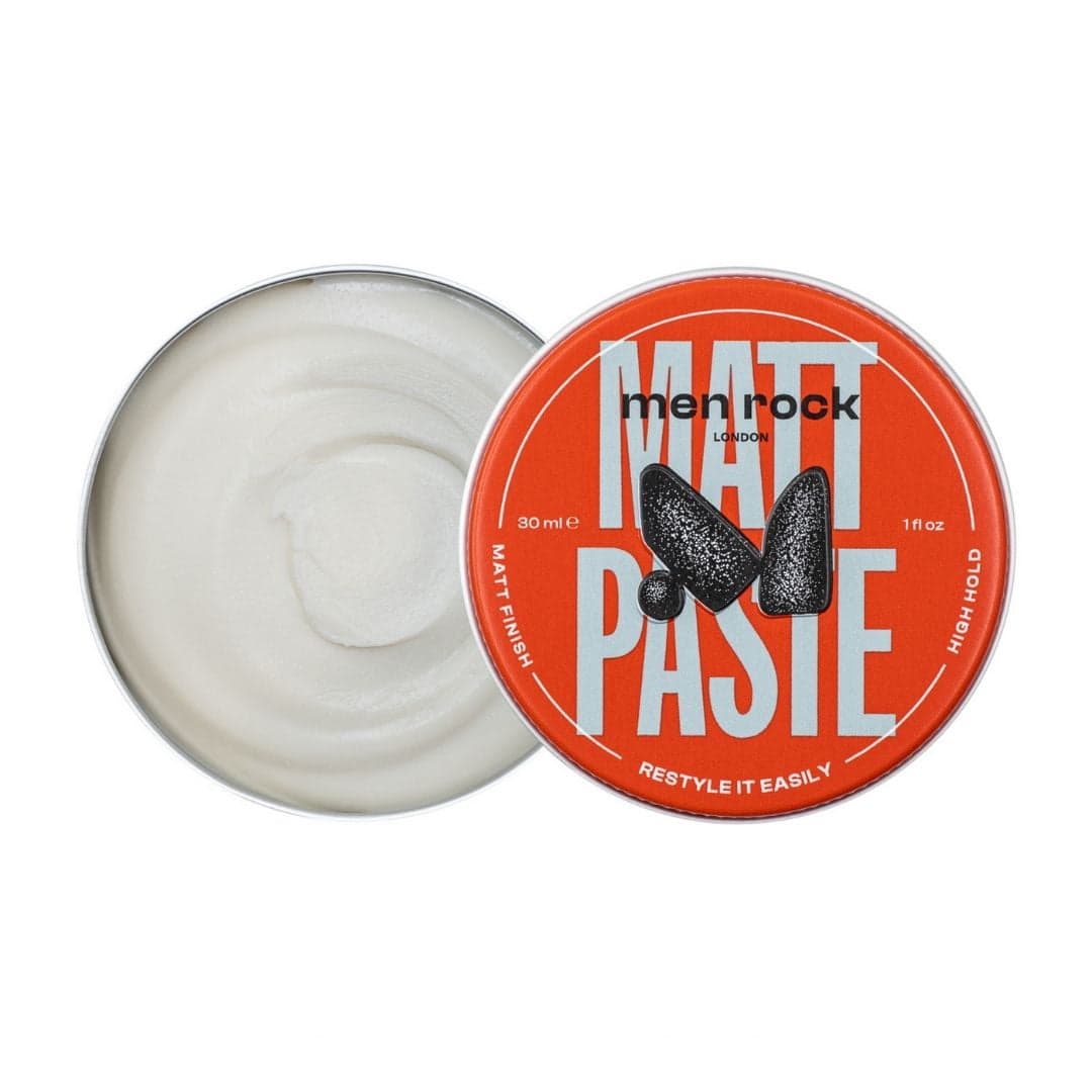 

MenRock Matt Paste Hight Hold Matt Finish matowa pasta do włosów dla mężczyzn 30ml