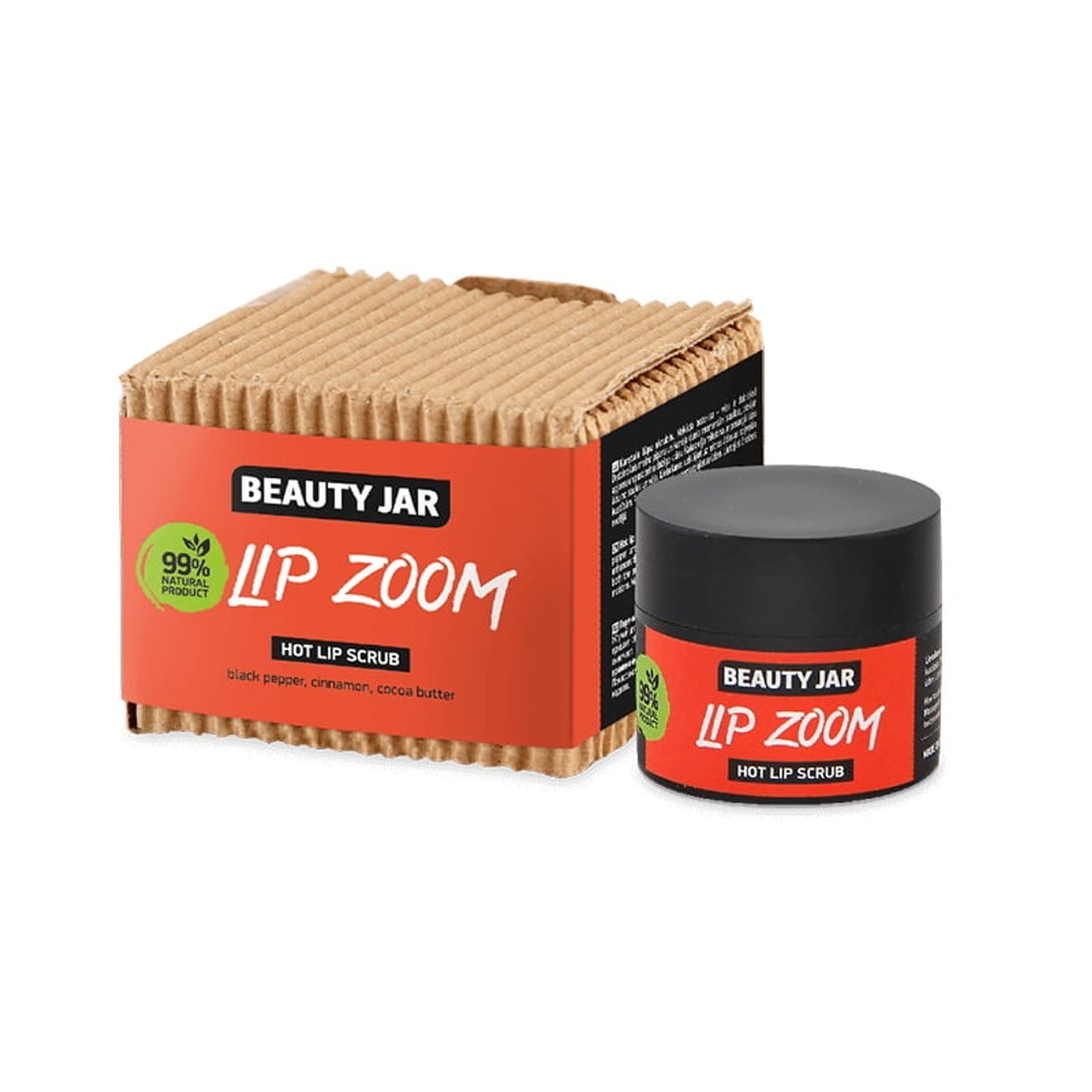 

BEAUTY JAR Lip Zoom cukrowy peeling do ust 15ml